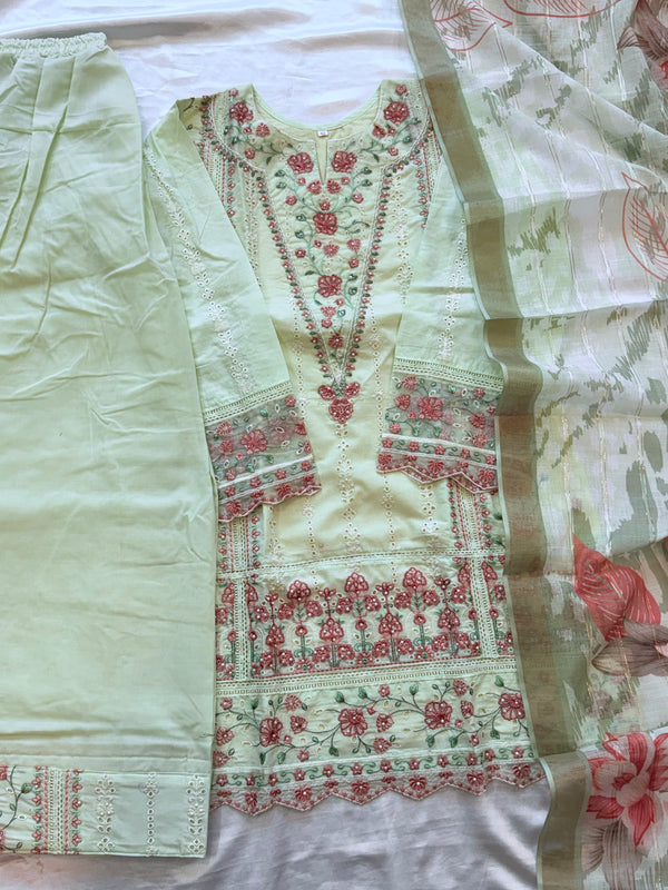 RAHI PURR COTTON SHALWAR SUIT 3 Q