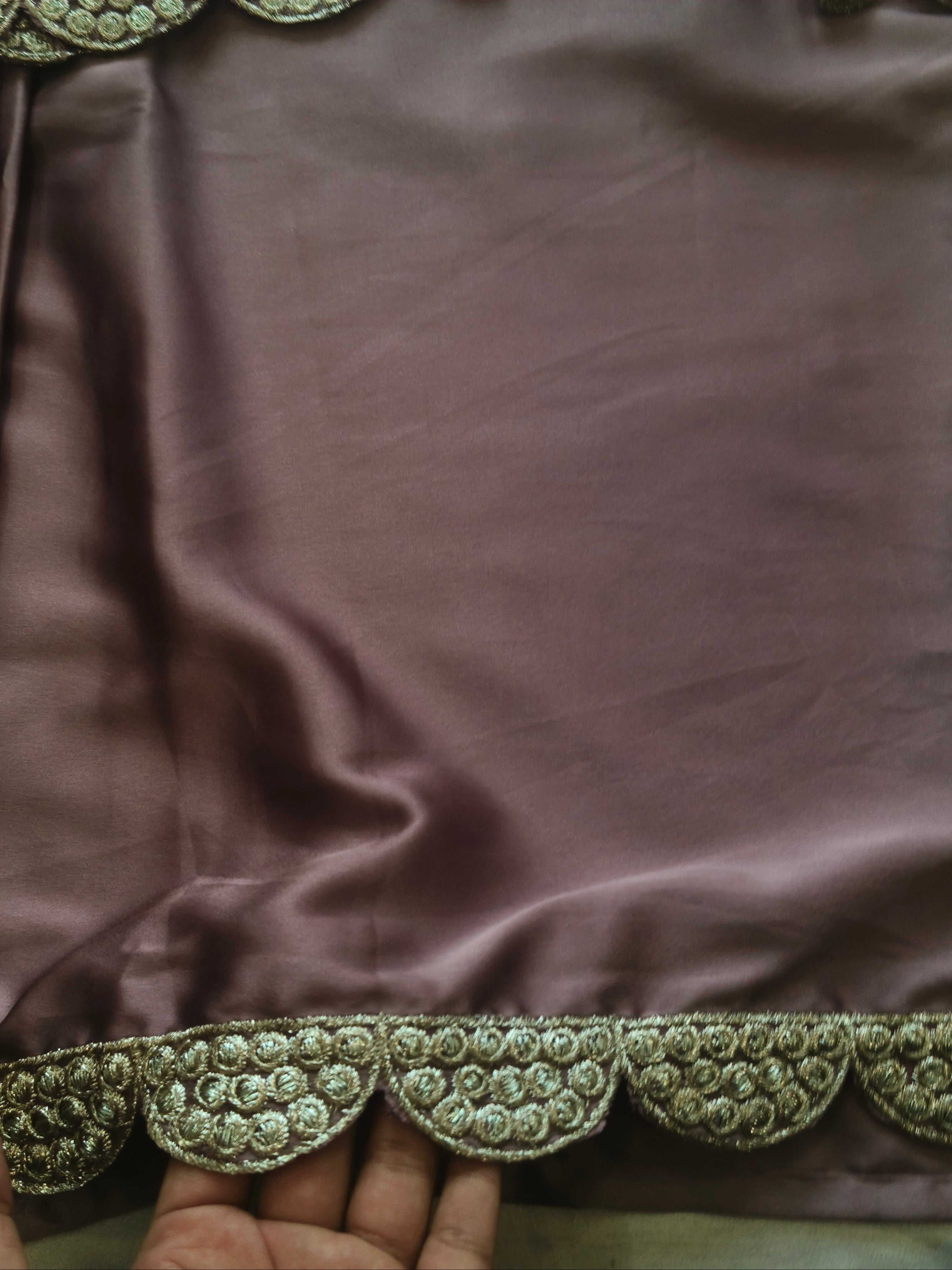 SATIN FARSHI SHALWAR SUIT 1 Q