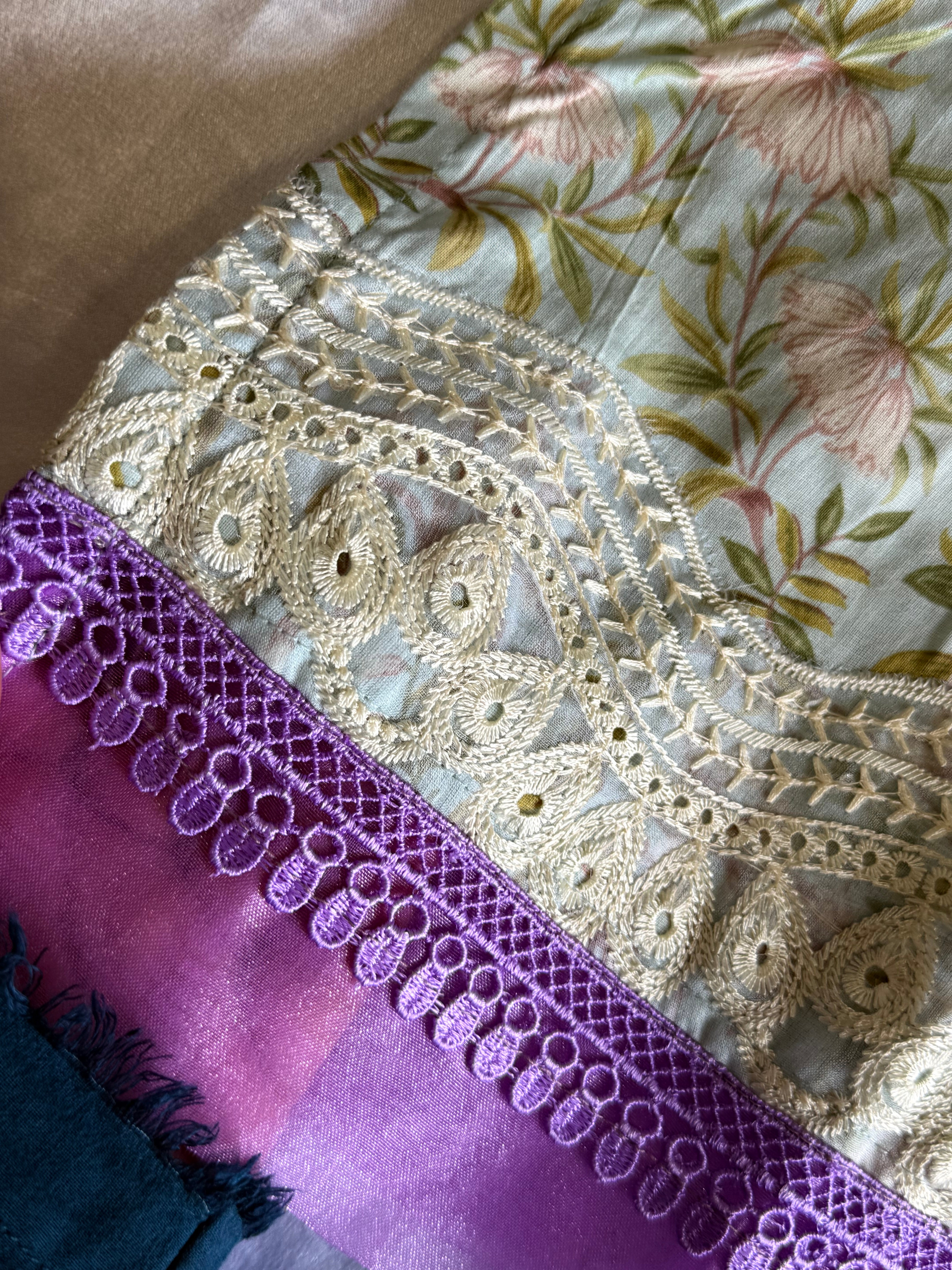 MARIA B COTTON PATCH READYMADE SUIT 4