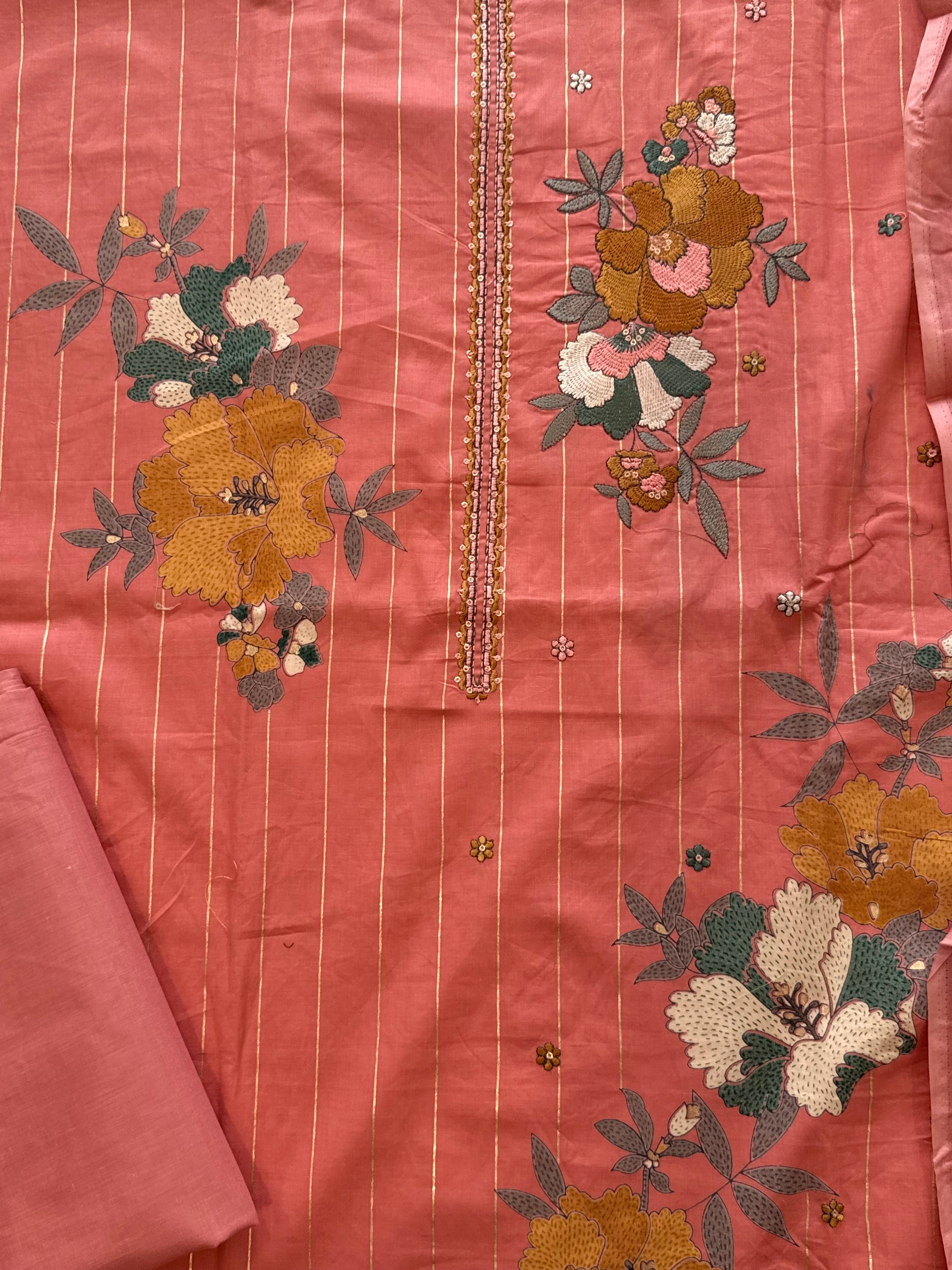 MUMTAZ LAWN EMBROIDERY SUIT 2
