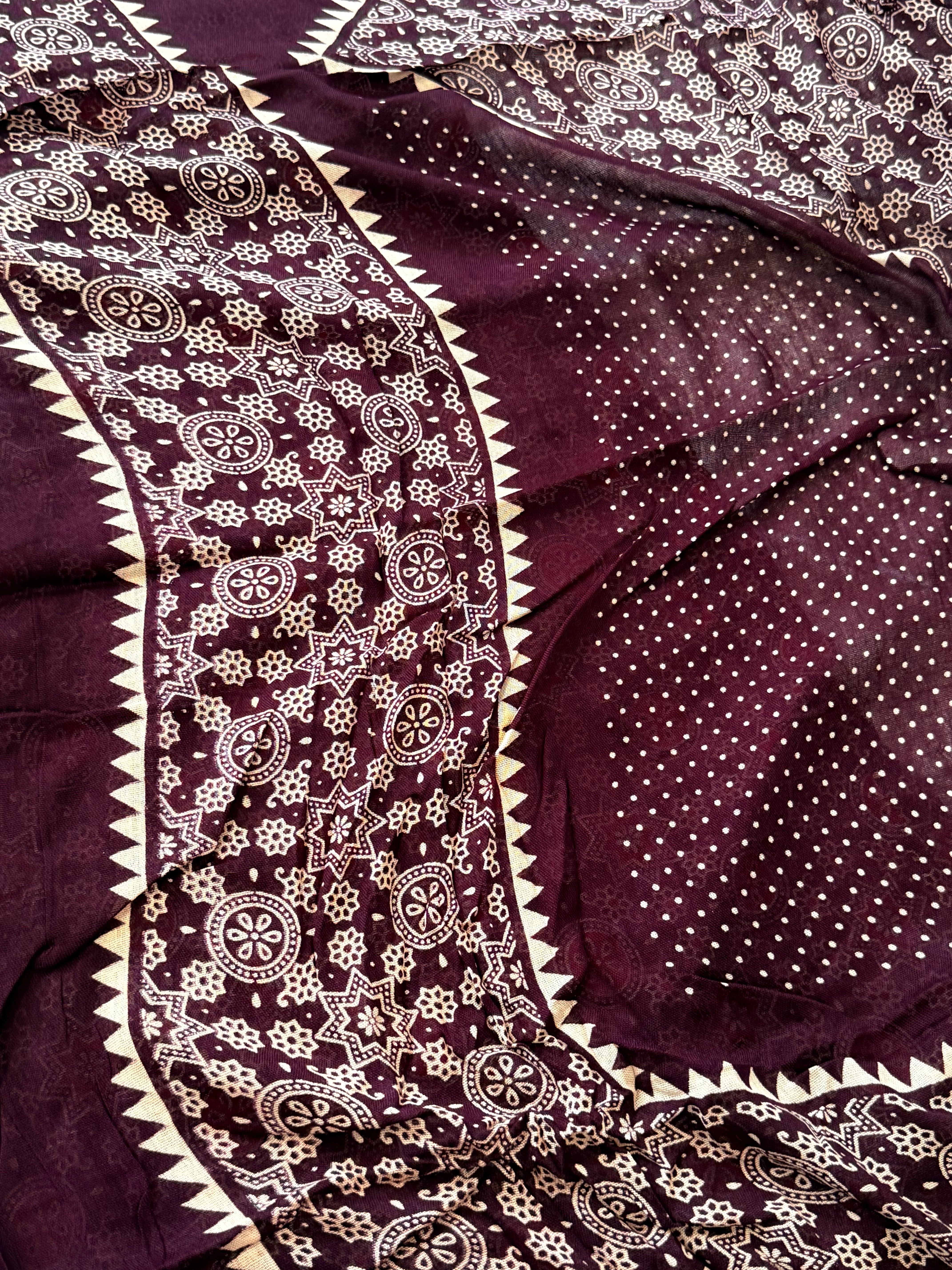 AJRAK COTTON PRINTED SUIT 3