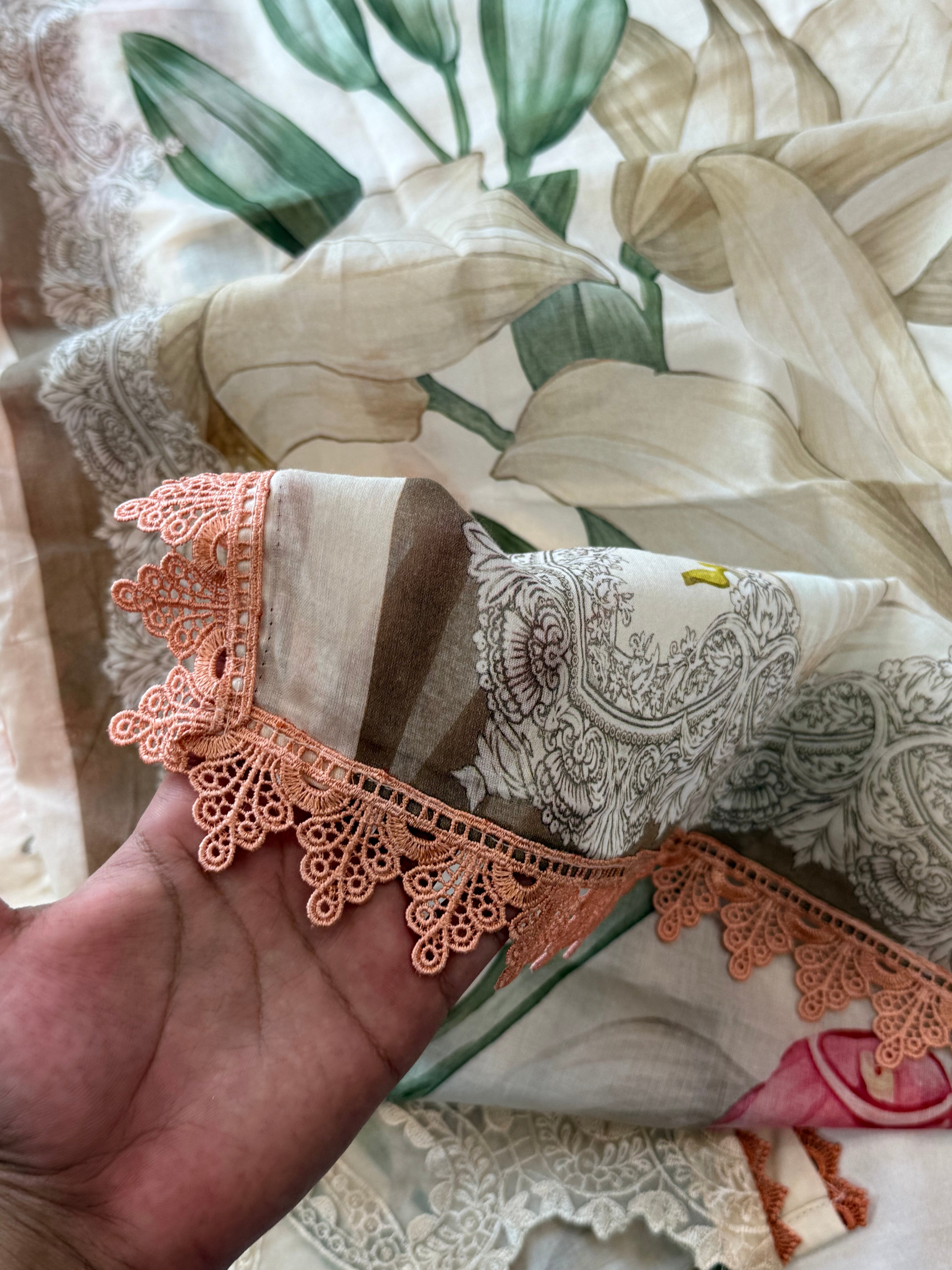 MARIA LAWN PATCH READYMADE SUIT