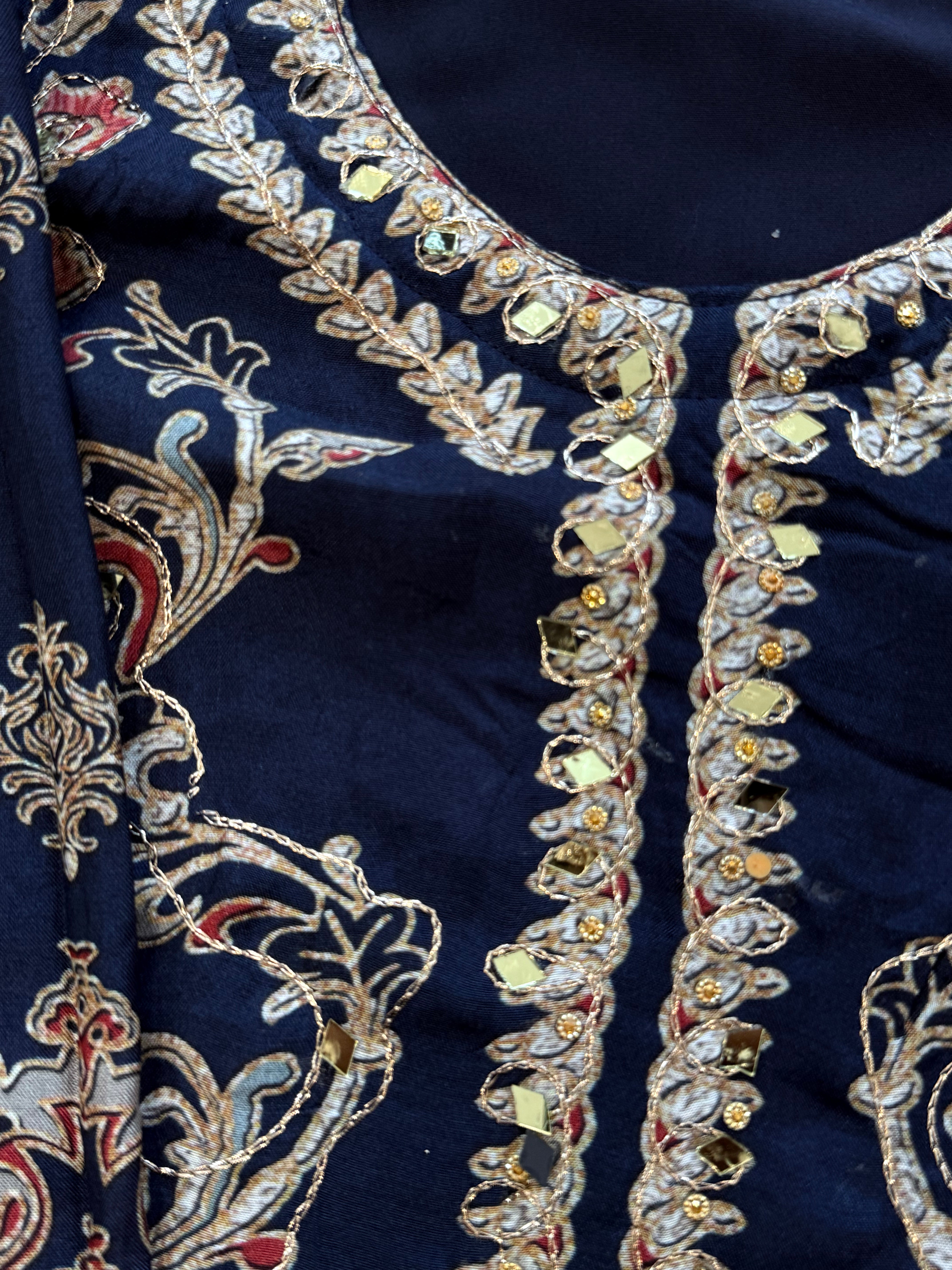 RAHI MUSLIN READYMADE SUIT 5