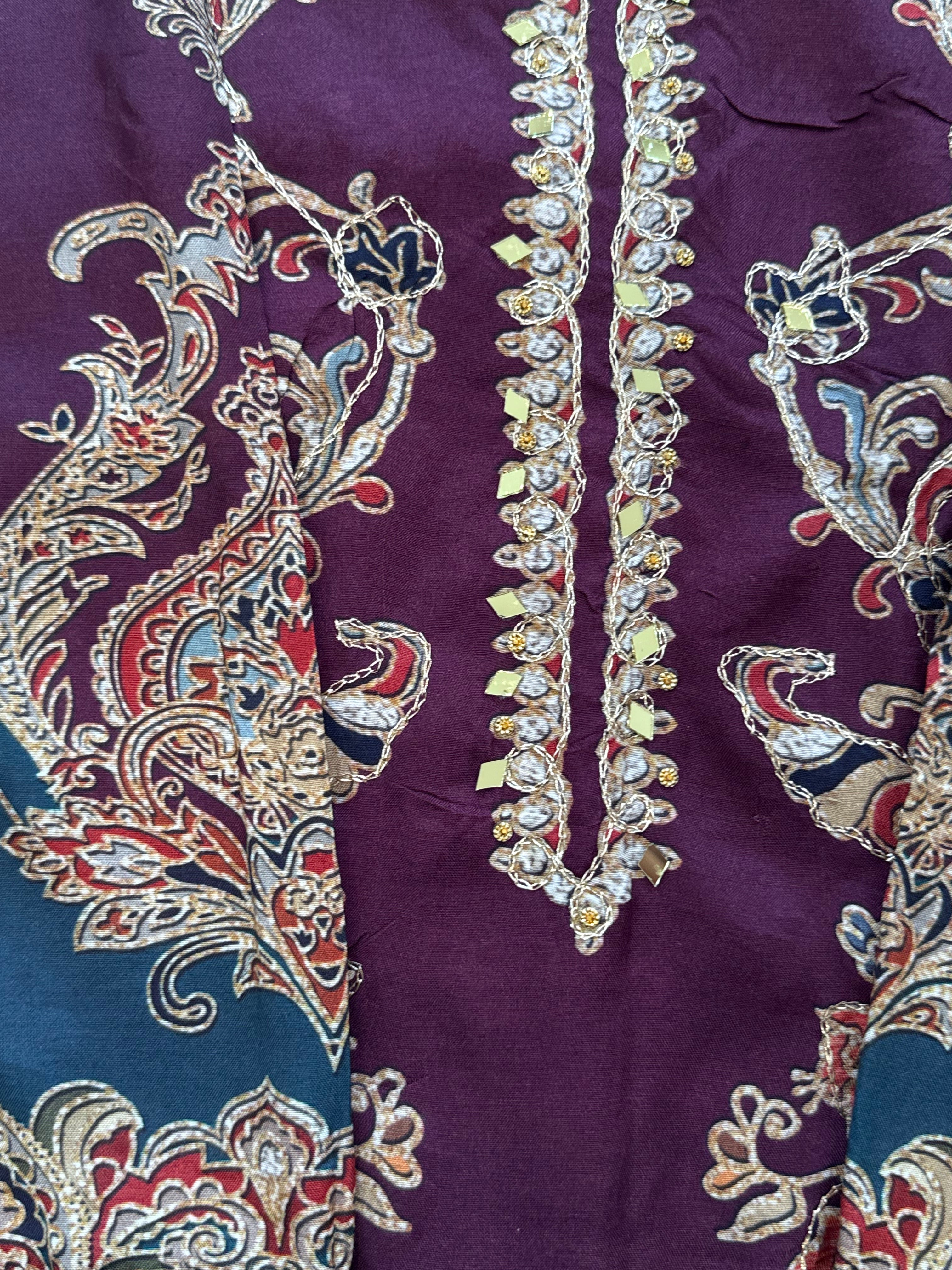 RAHI MUSLIN READYMADE SUIT 3