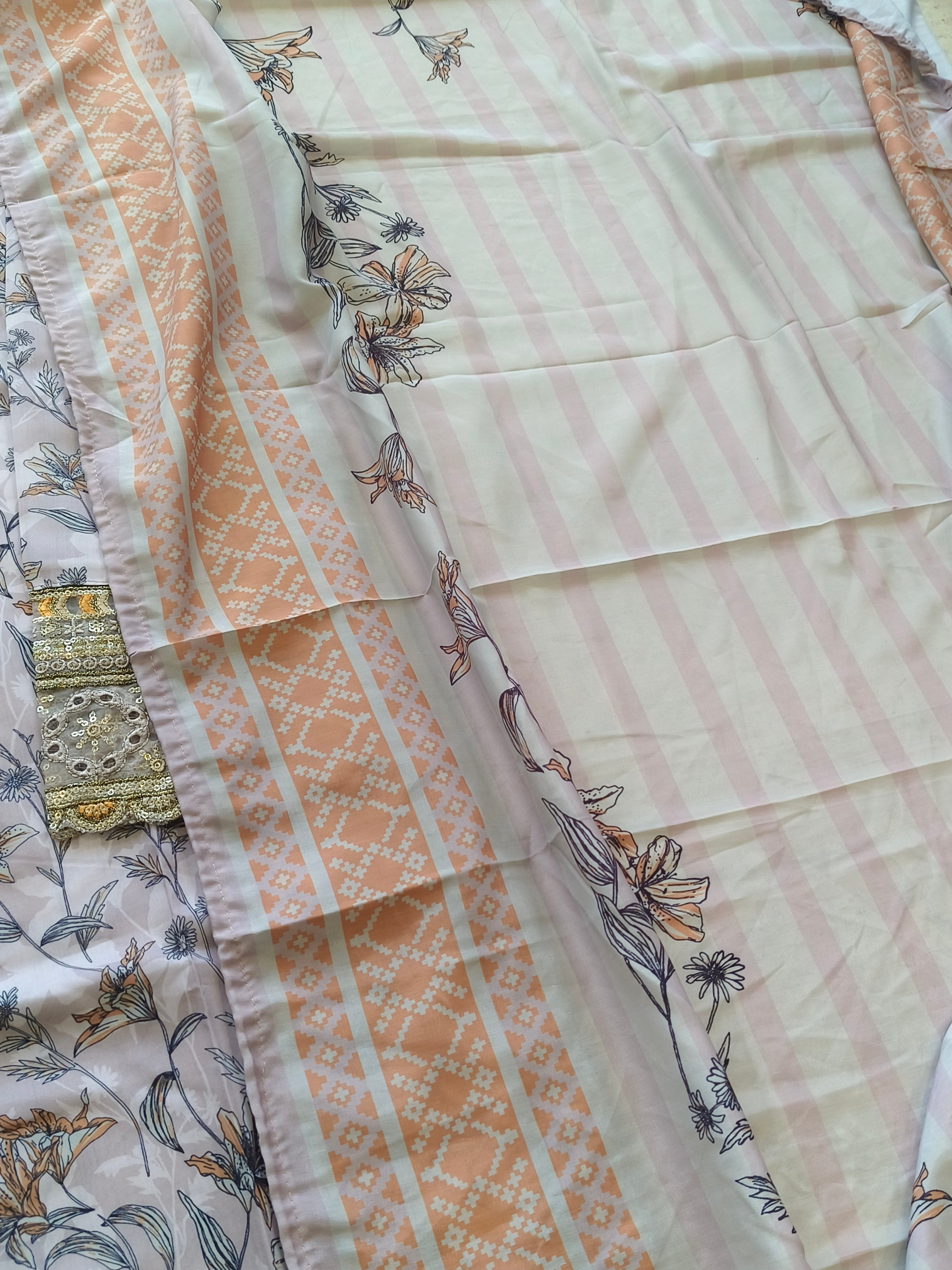 HANIA CREPE FARSHI SHALWAR SUIT 2 Q
