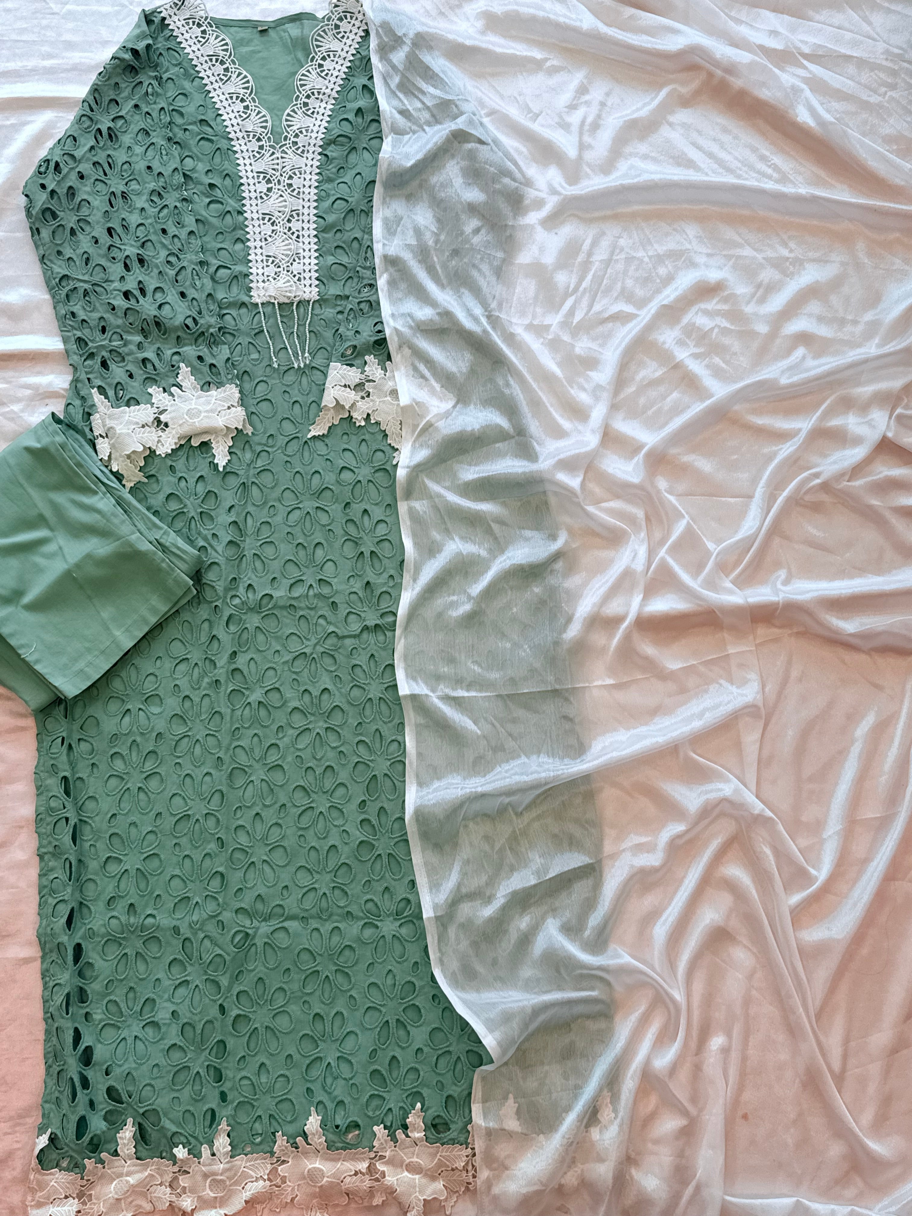 SHIFLI COTTON KAFTAN SUIT