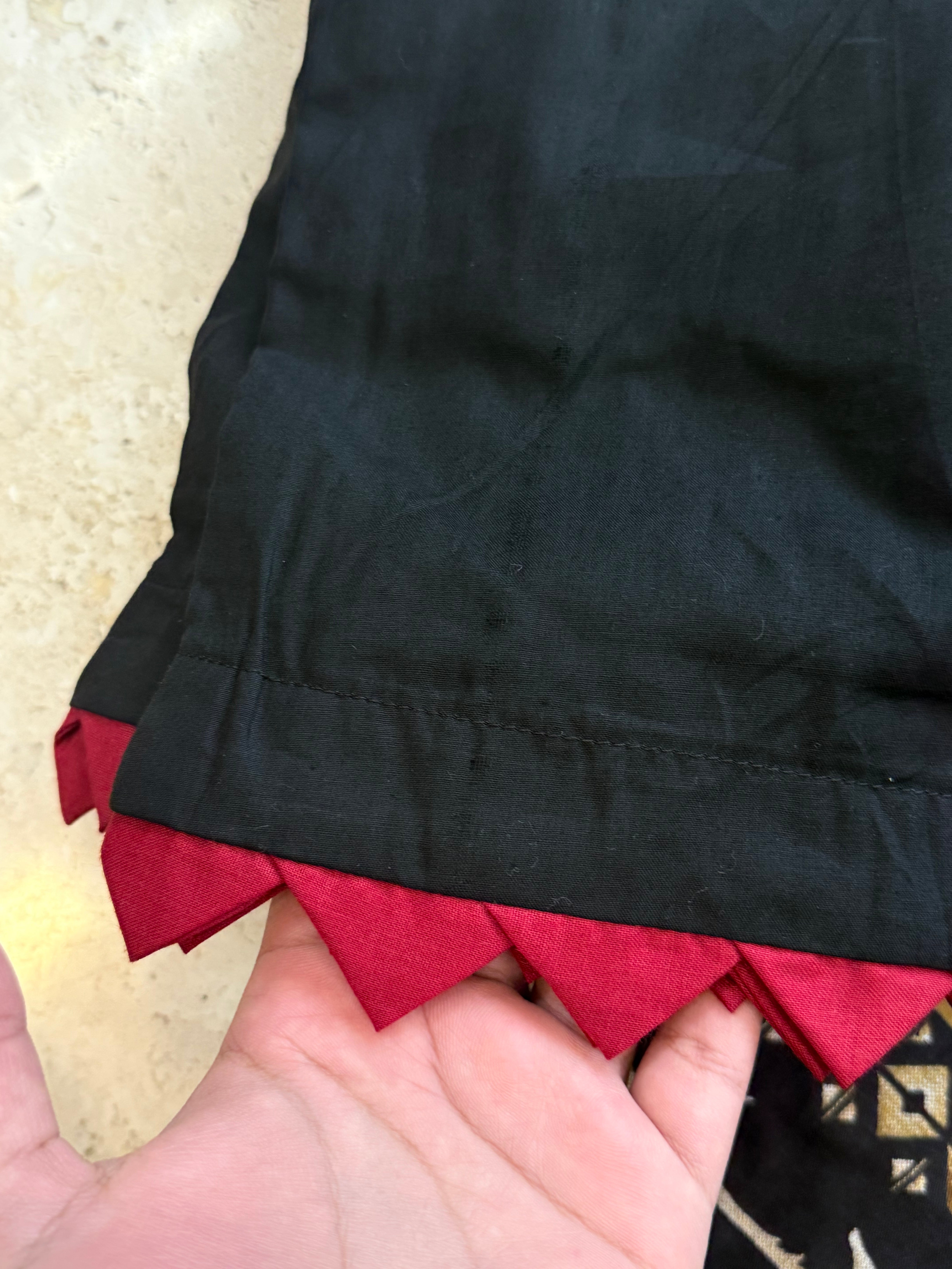 ZARA BLACK  PATCH READYMADE SUIT