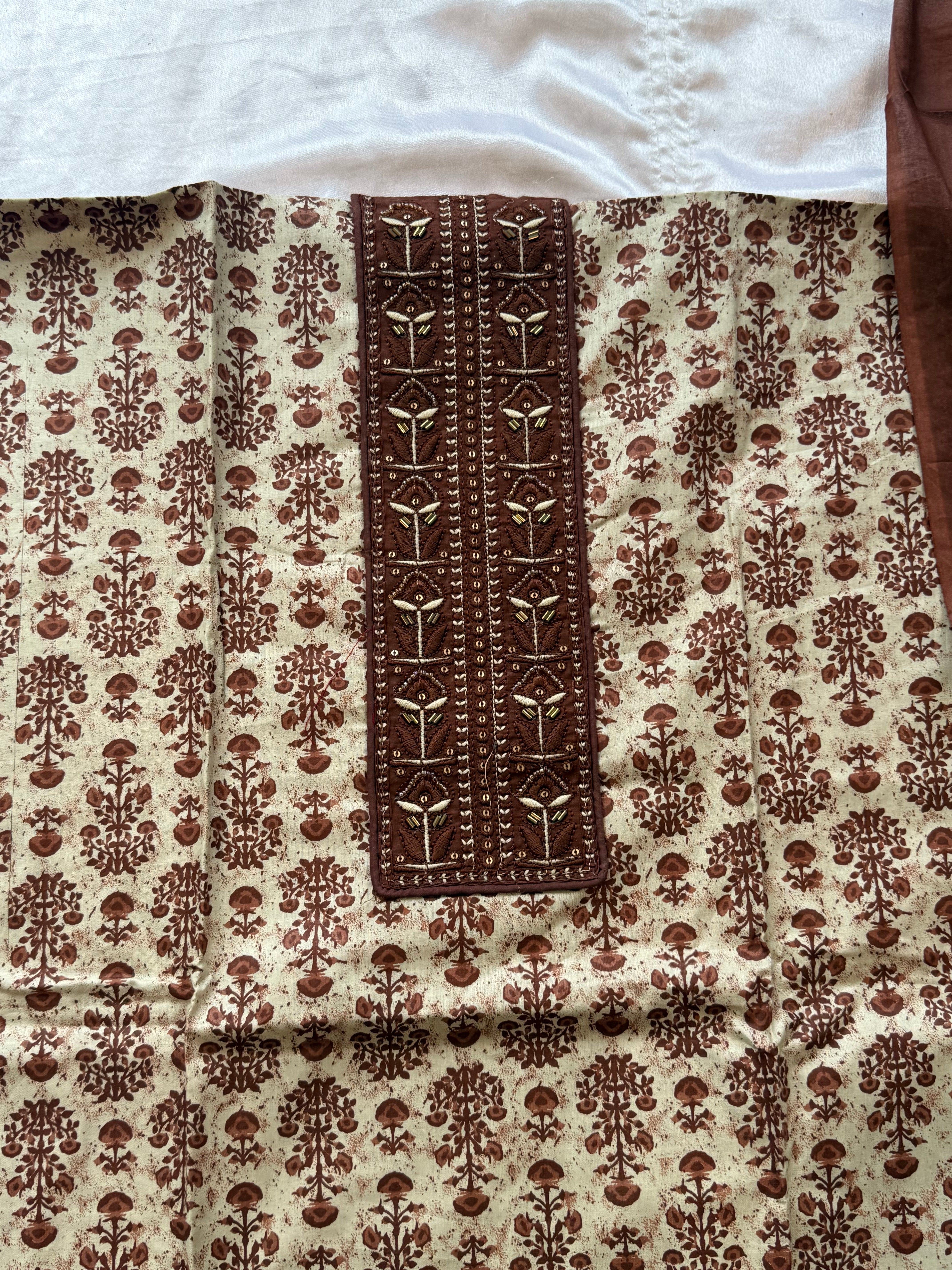 ROZANA PURE COTTON SUIT 45