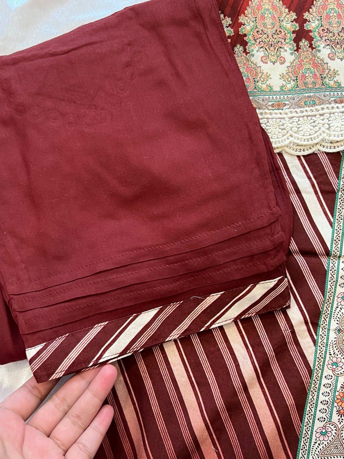 MARKESH COTTON READYMADE SUIT 3 Q