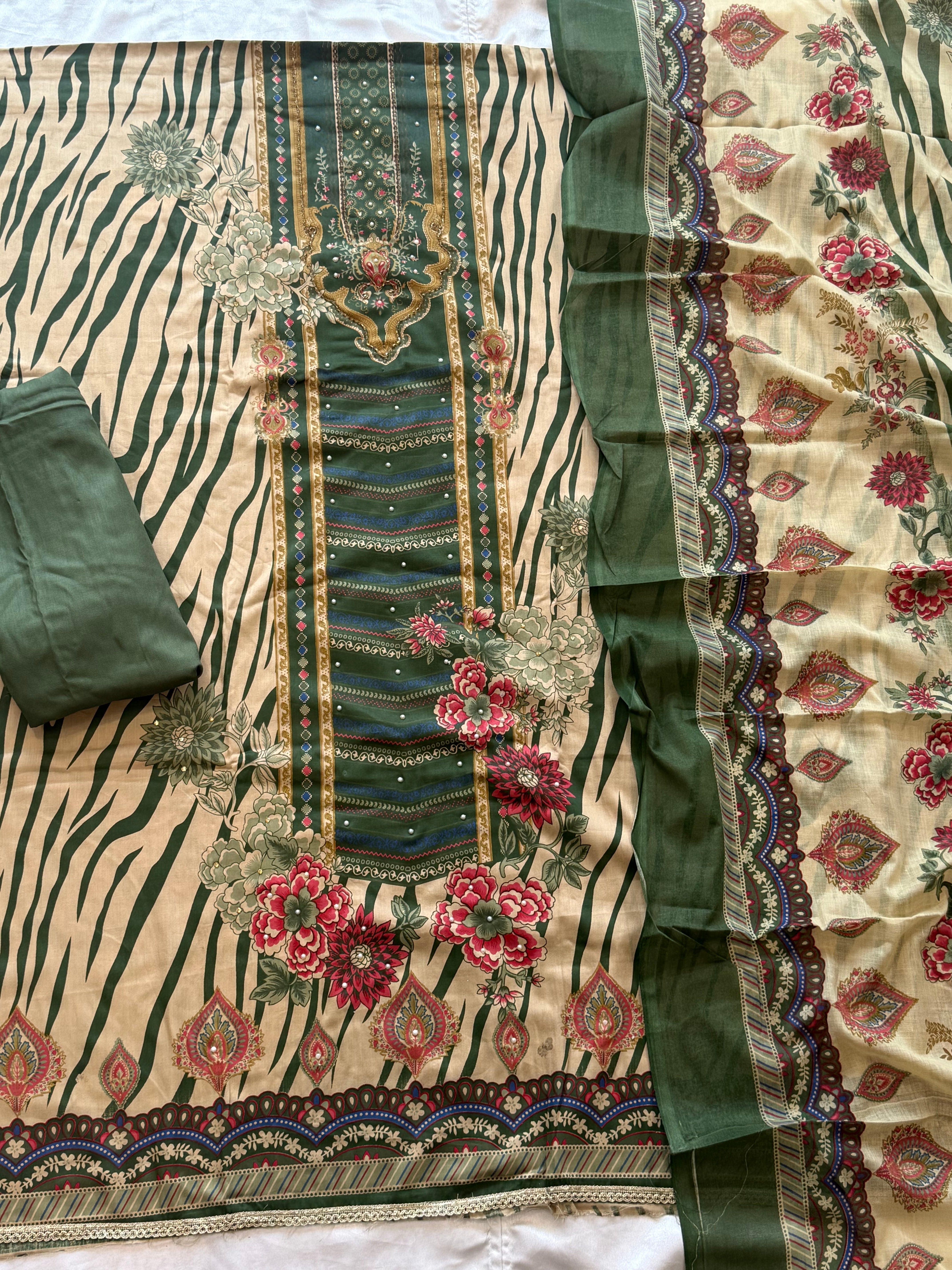 ROZANA PURE COTTON SUIT 52