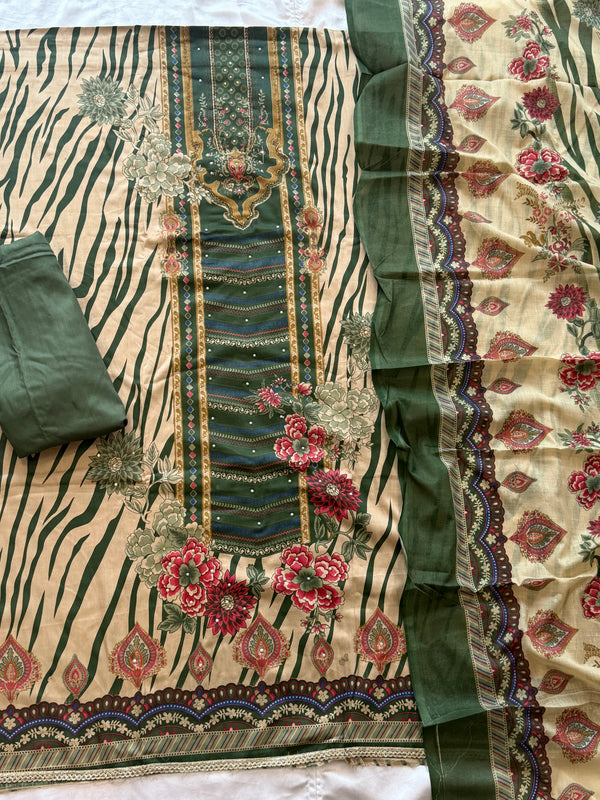 ROZANA PURE COTTON SUIT 52