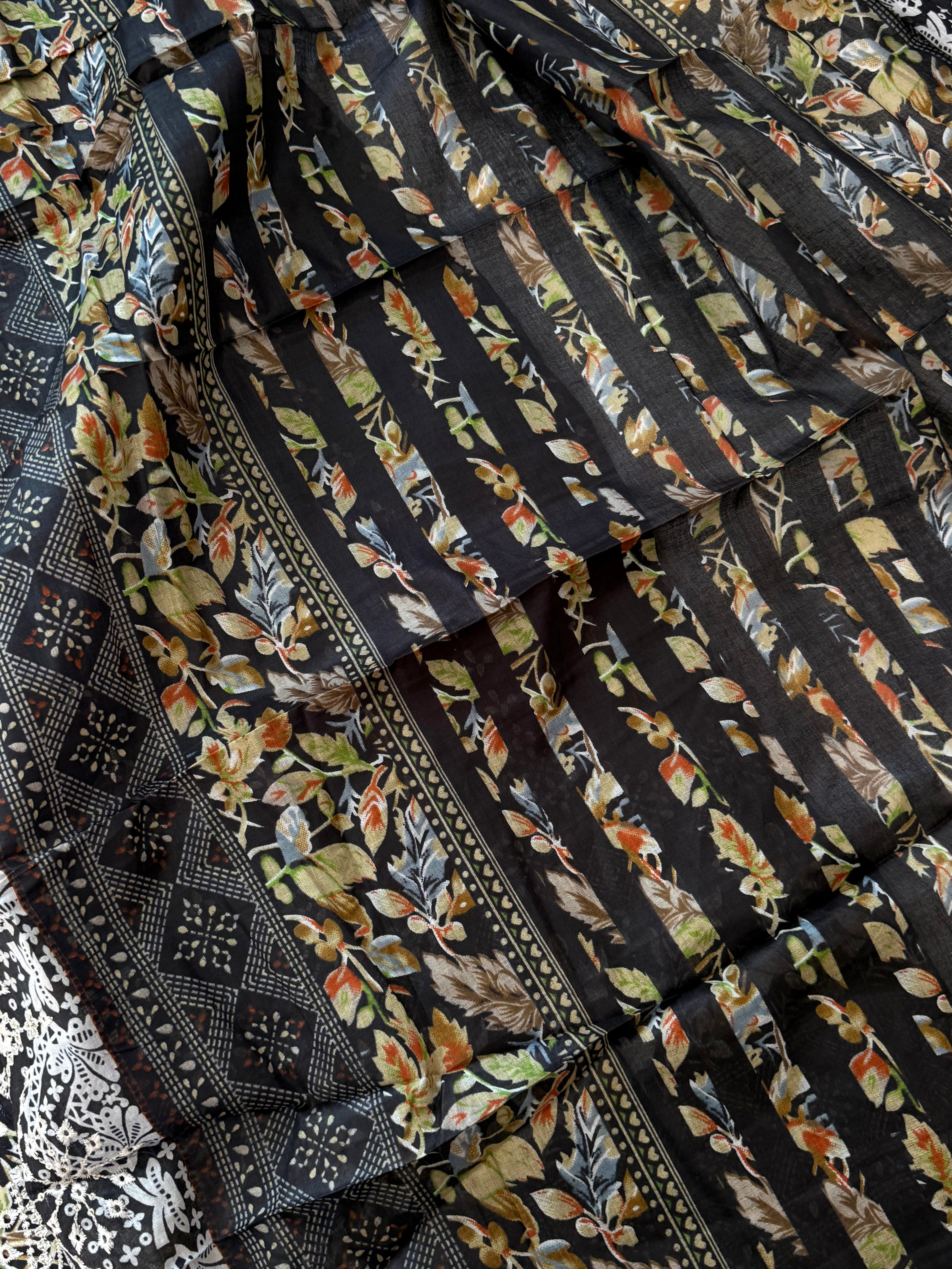 FIZA BLACK CHIKANKARI EMBROIDERY SUIT 4 Q