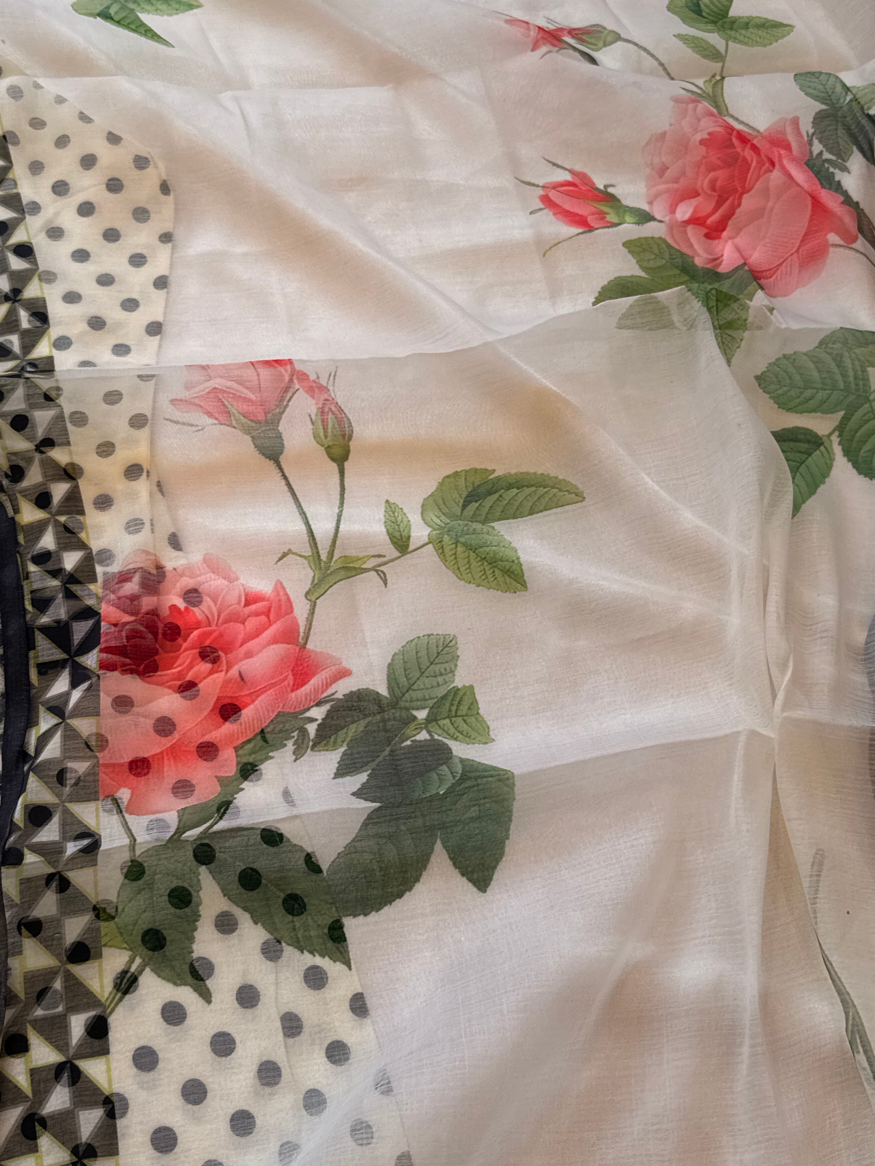POLKA DOT RAYON SUIT 1
