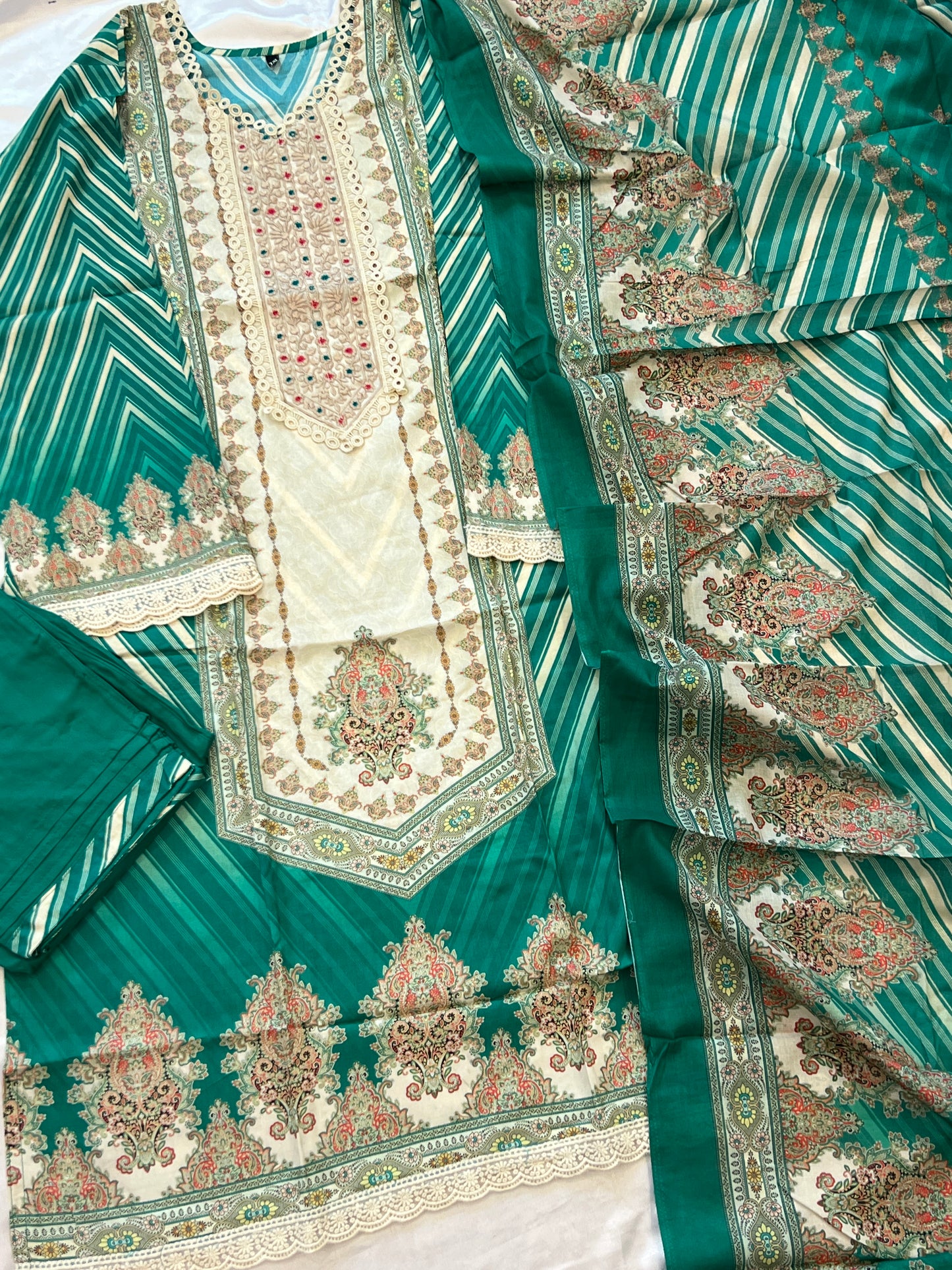MARKESH COTTON READYMADE SUIT 4Q