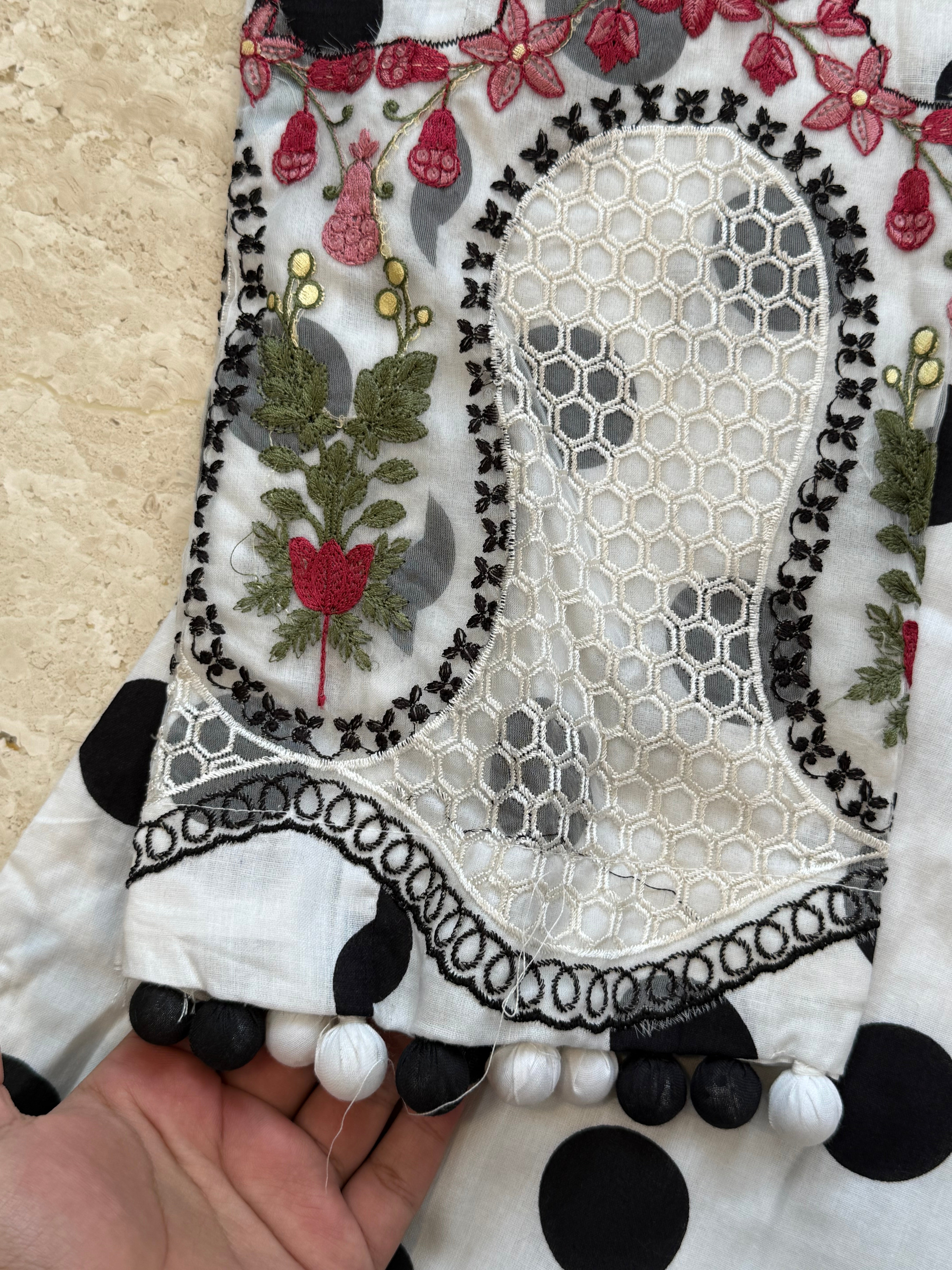 MARIA B PATCH FARSHI SHALWAR SUIT