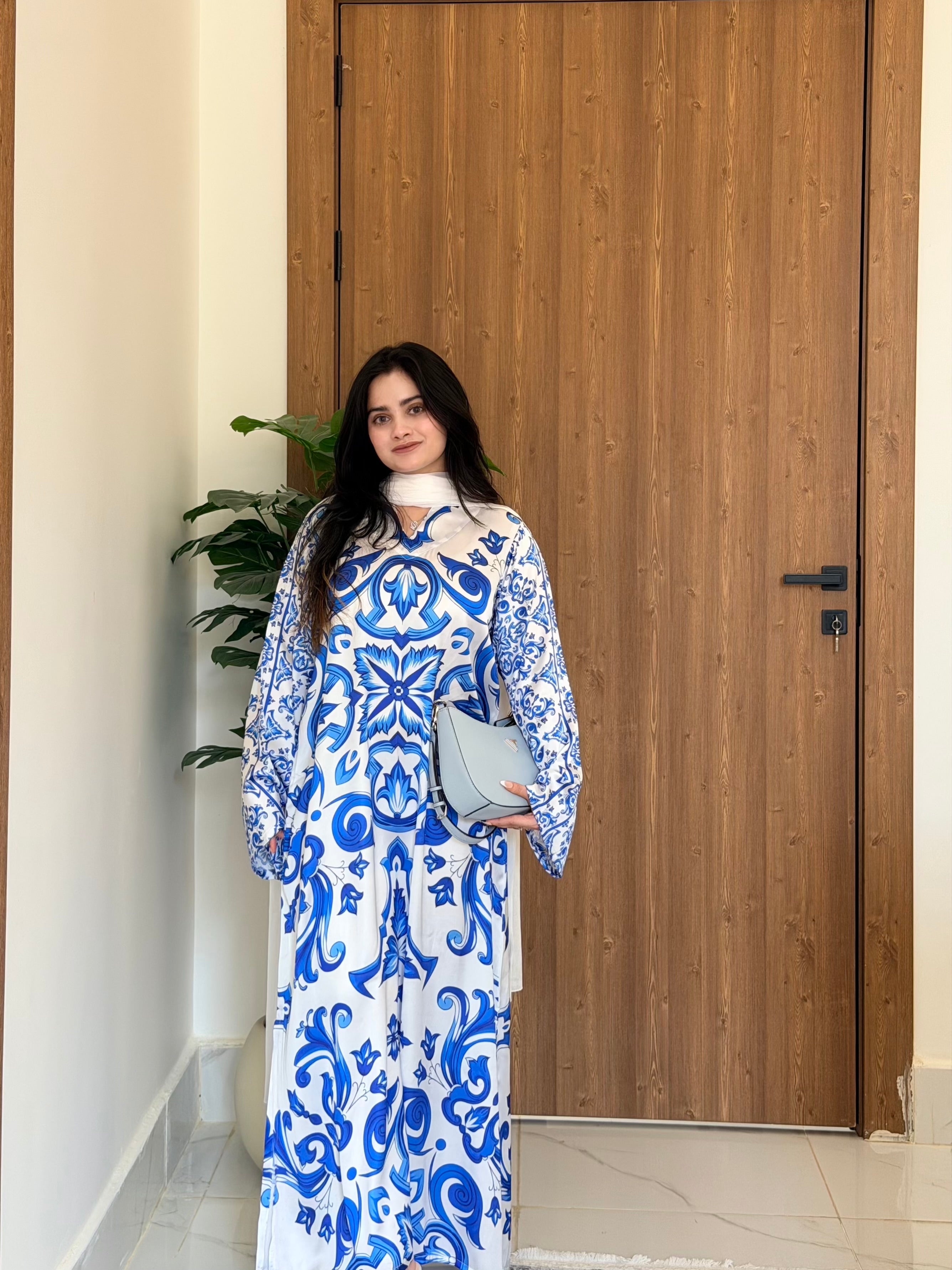 HARSHA SATIN KAFTAN SUIT 1
