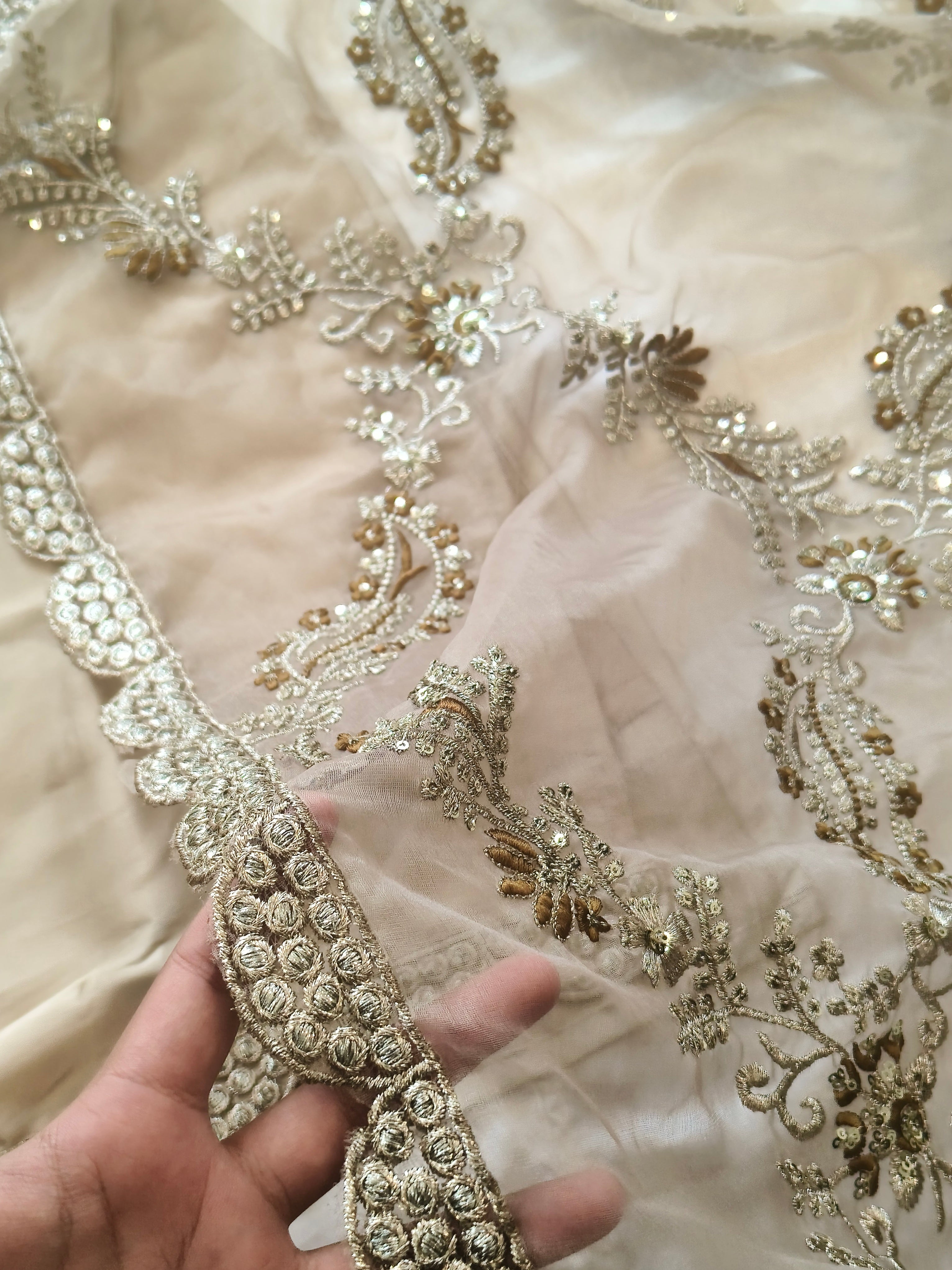 SATIN FARSHI SHALWAR SUIT 3 Q
