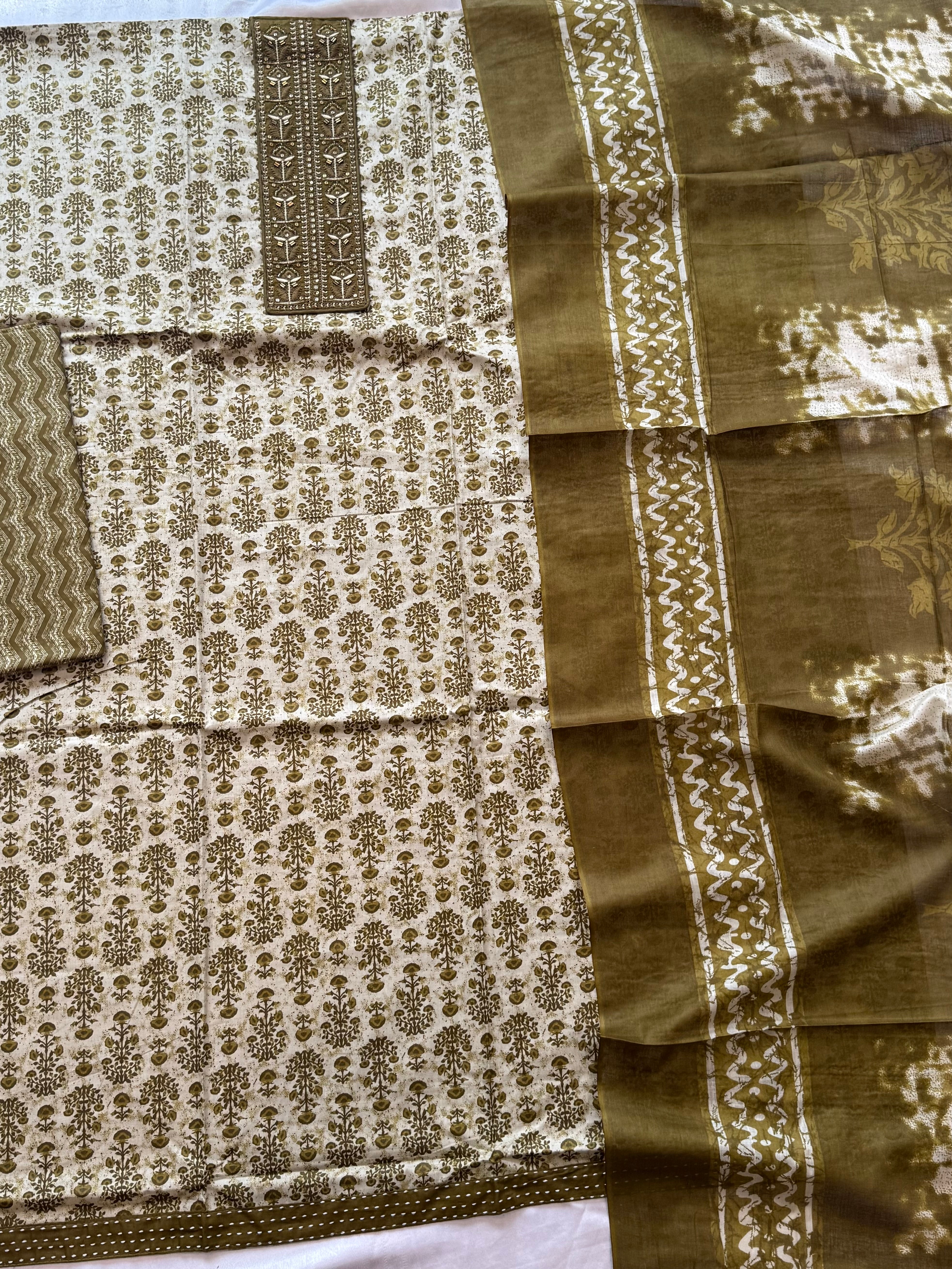 ROZANA PURE COTTON SUIT 47