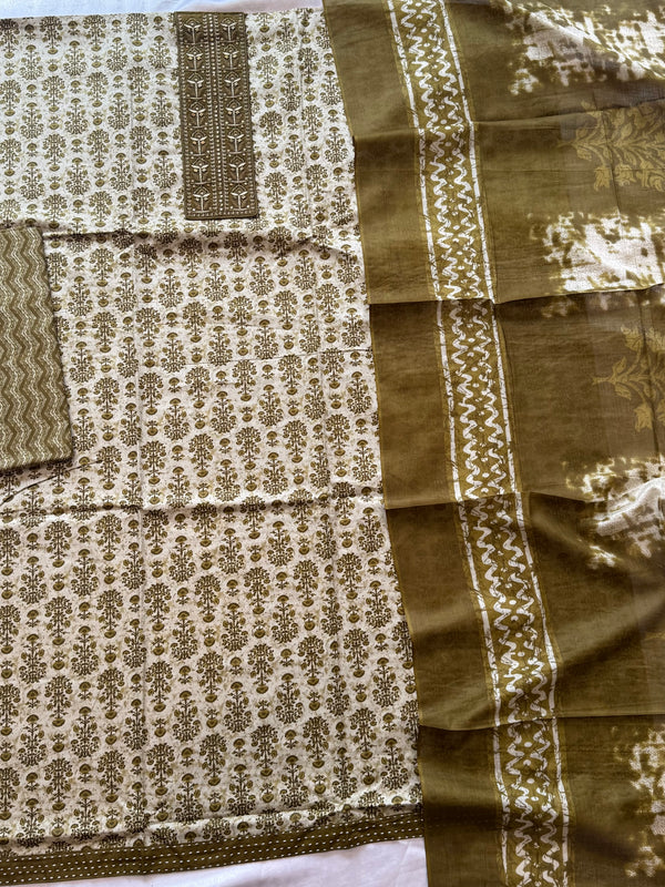 ROZANA PURE COTTON SUIT 47