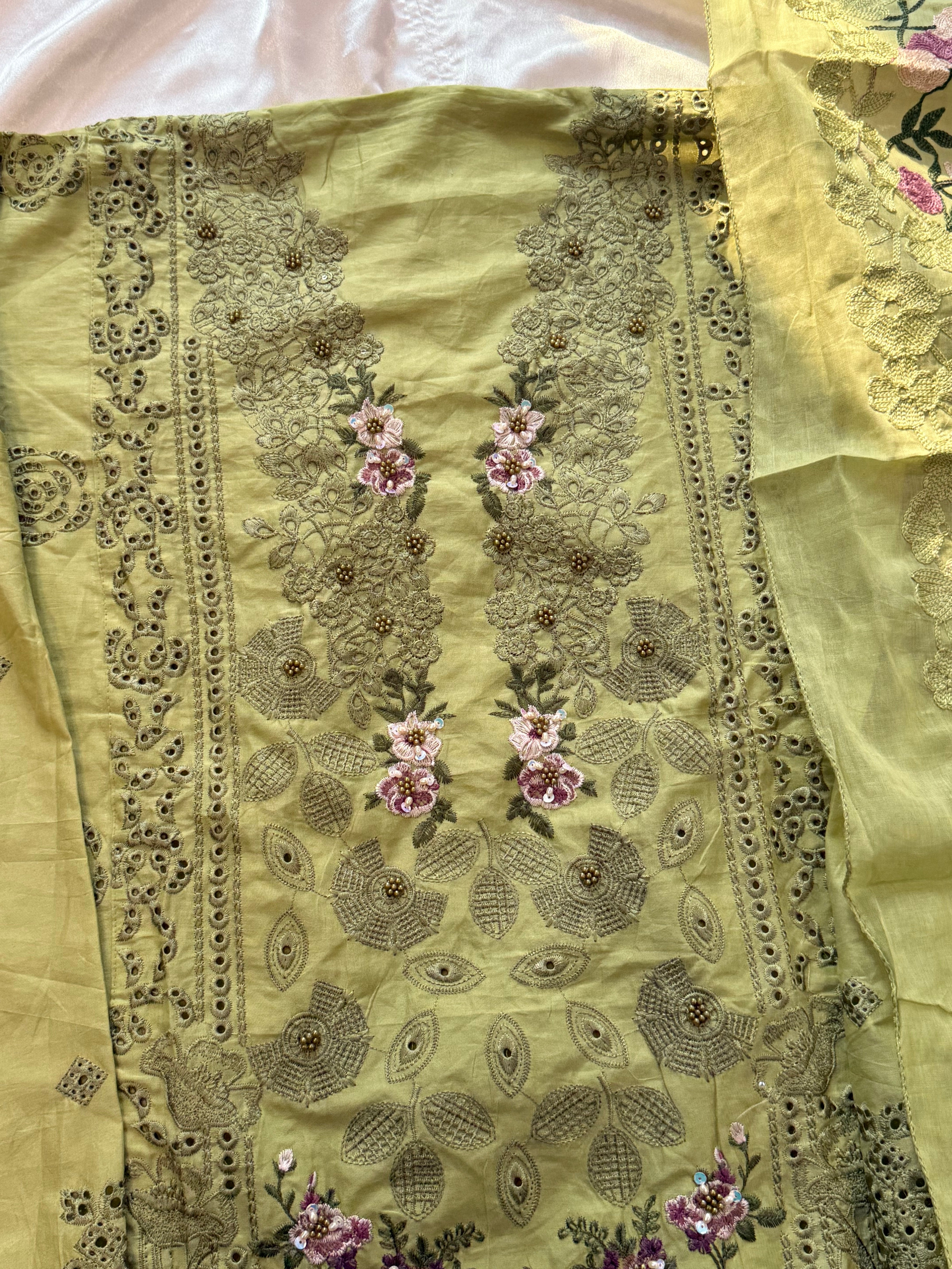 ELAAF COTTON EMBROIDERY SUIT 4