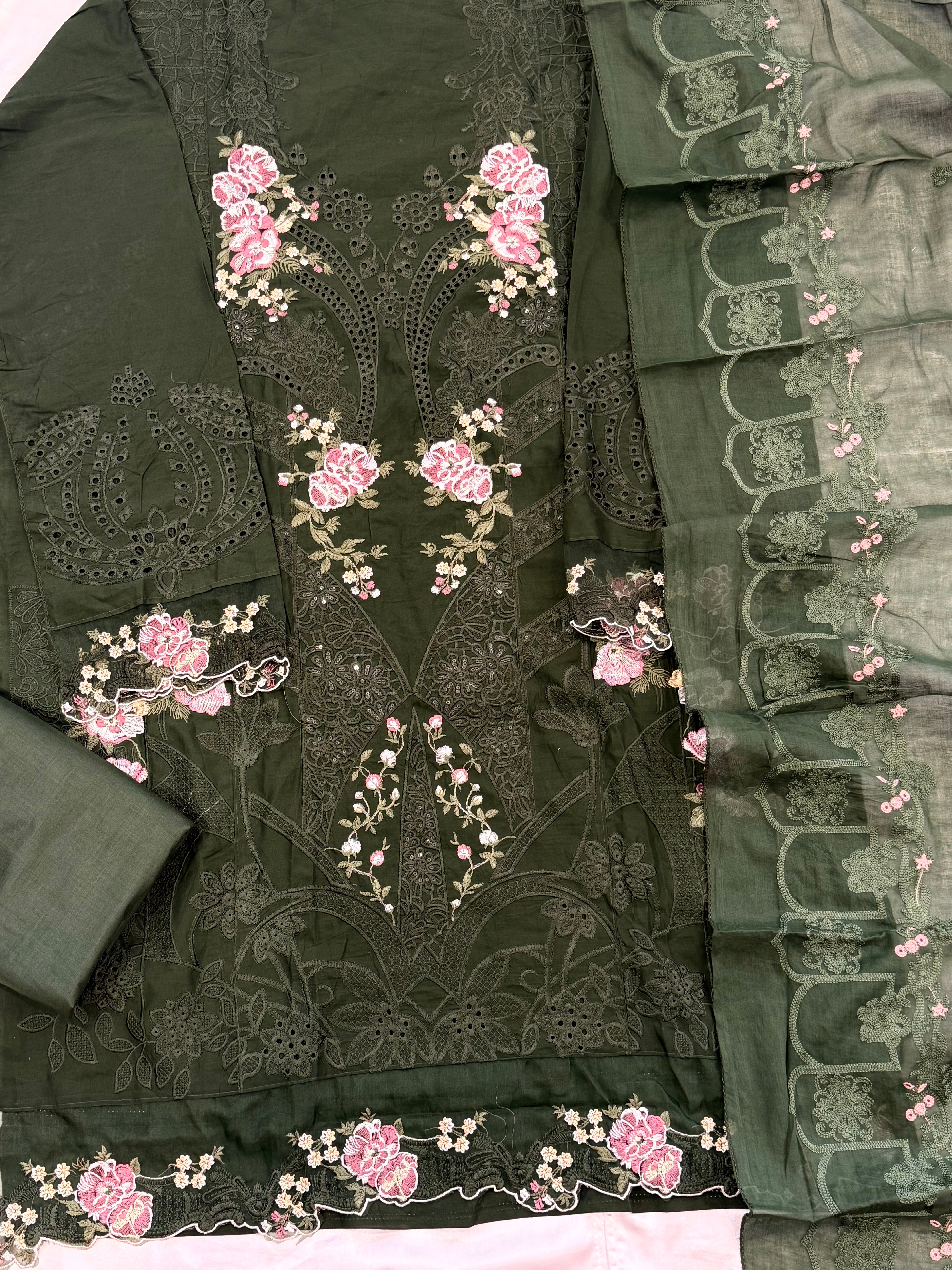 YUMNA COTTON EMBROIDERY SUIT 2 Q