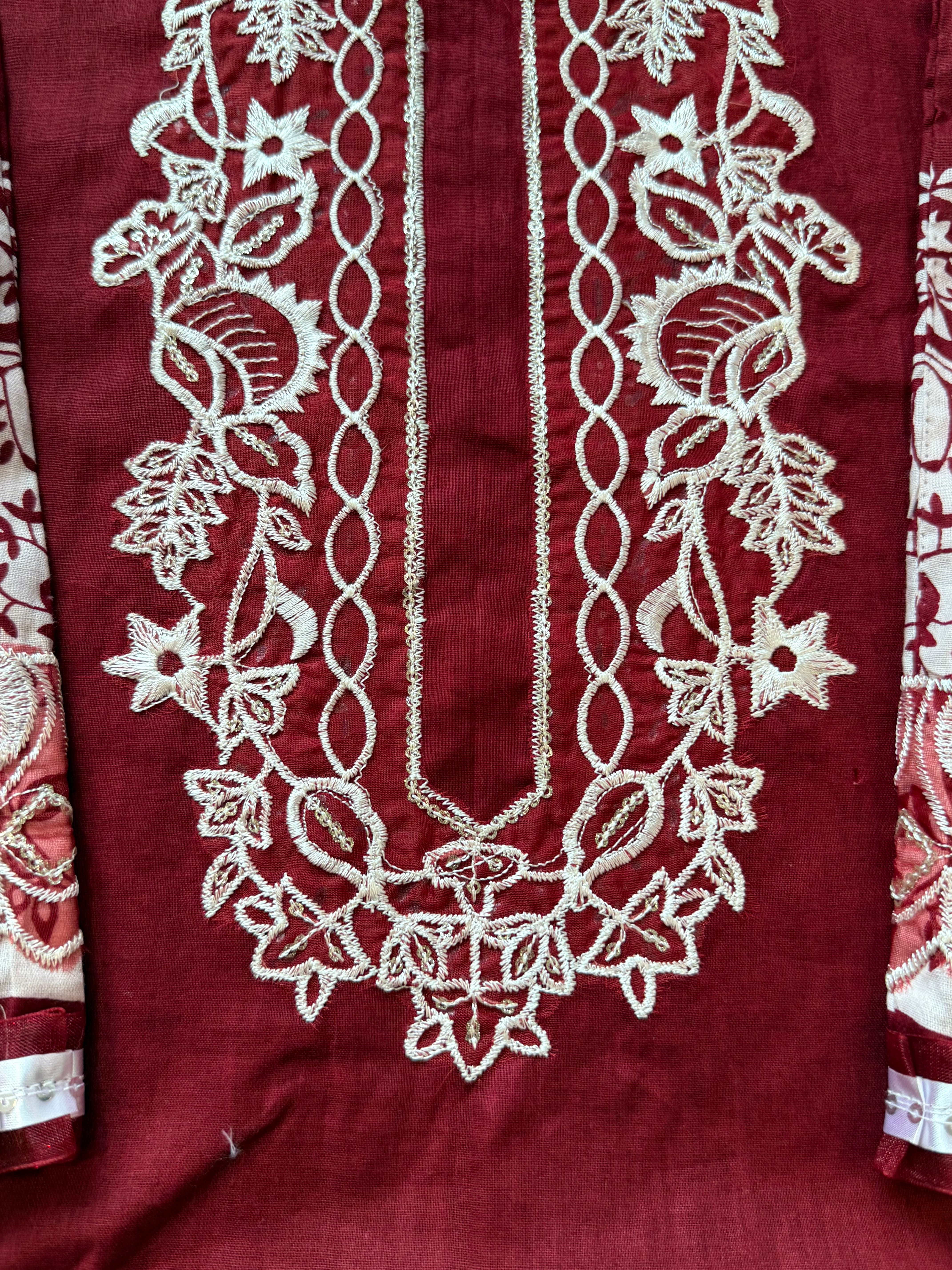 HARSHA RED READYMADE SUIT