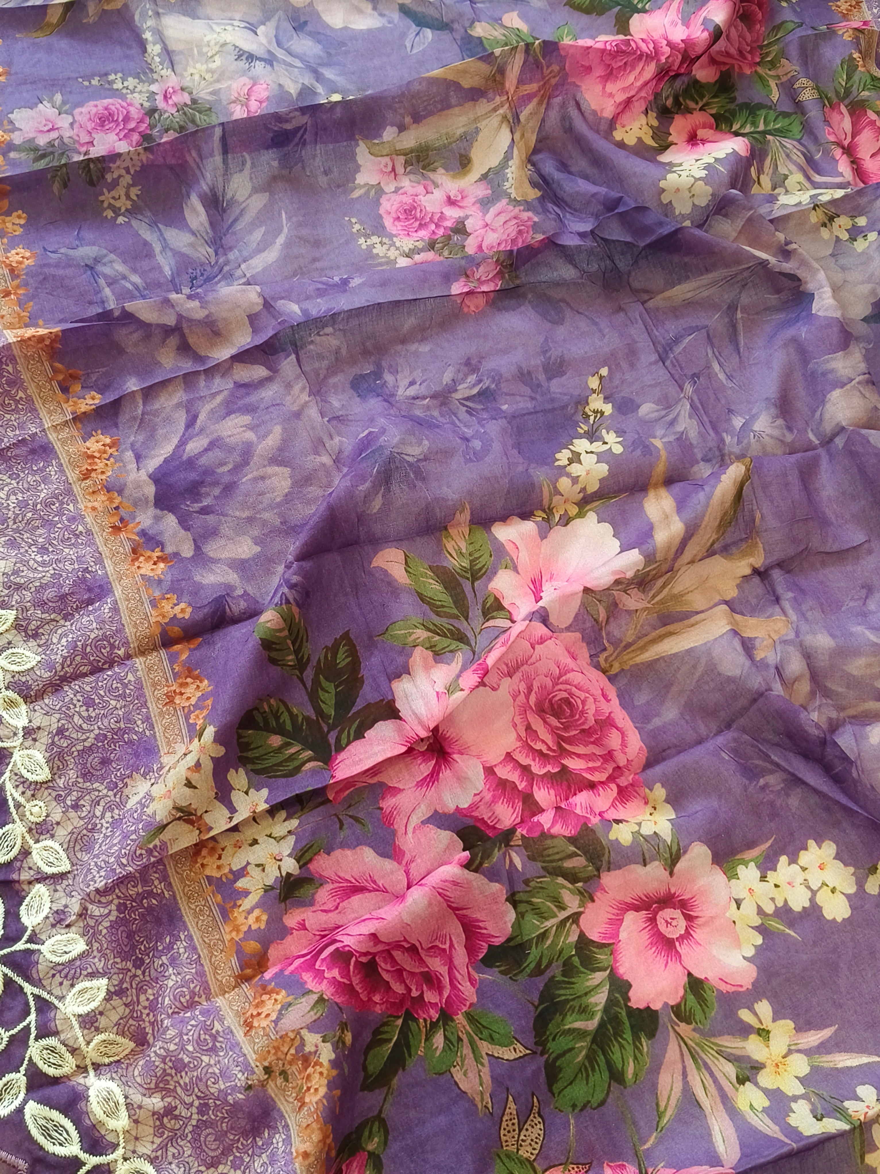 BINSAEED LAWN EMBROIDERY SUIT 4