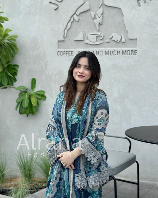 HARSHA COTTON PATCH SUIT