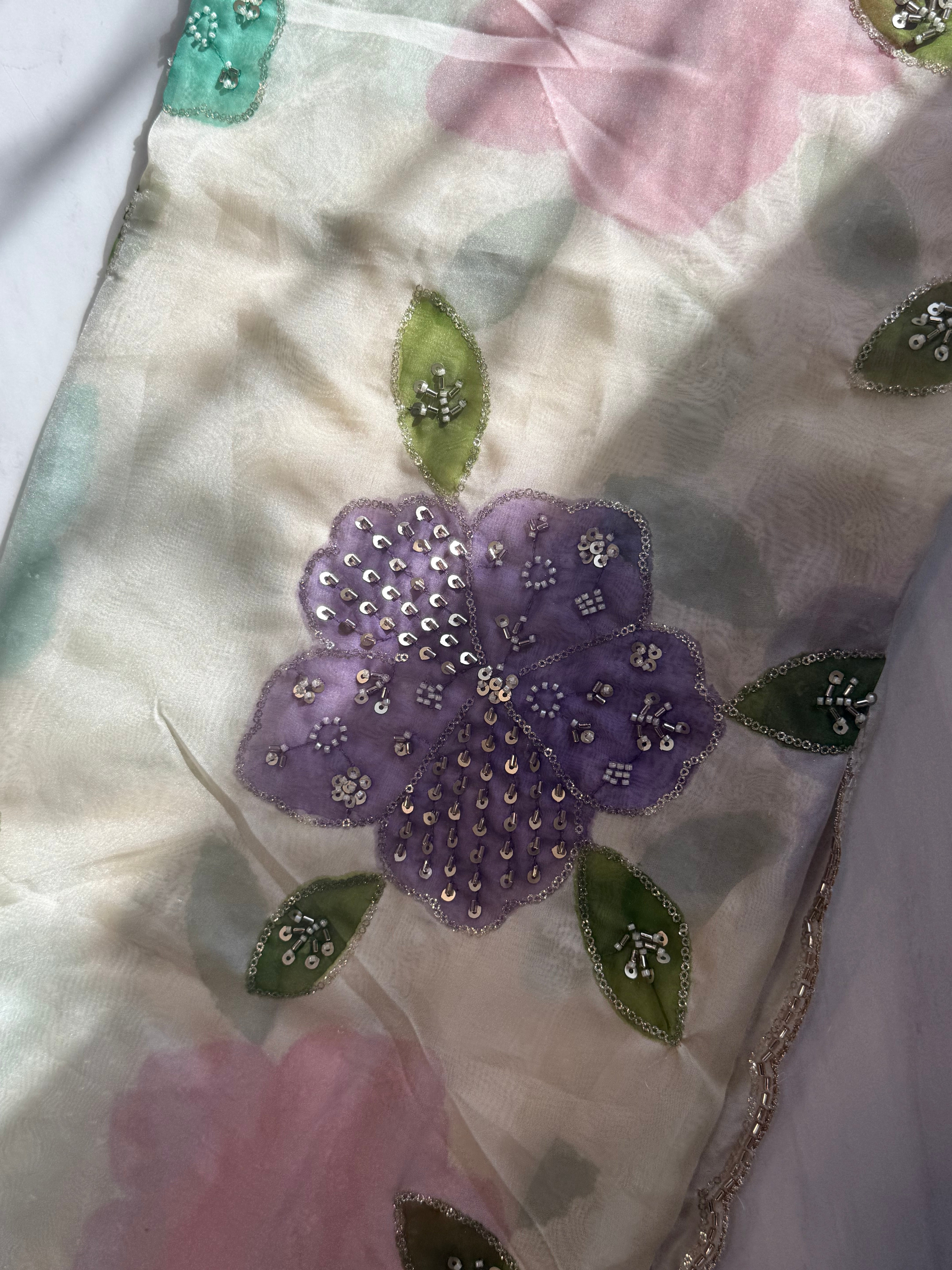 PAKISTANI FLORAL DUPATTA 5