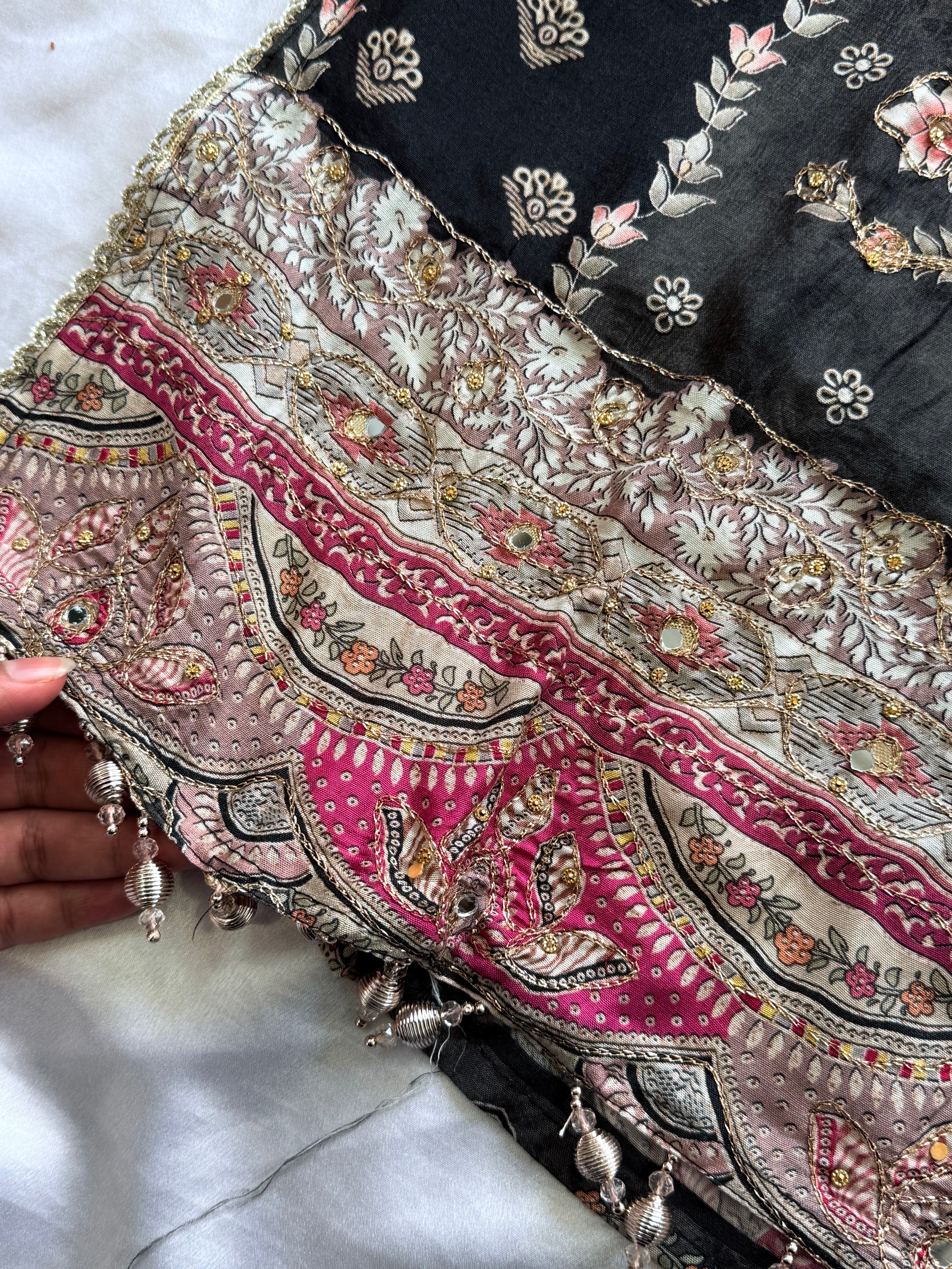 RAHI MUSLIN READYMADE SUIT 7