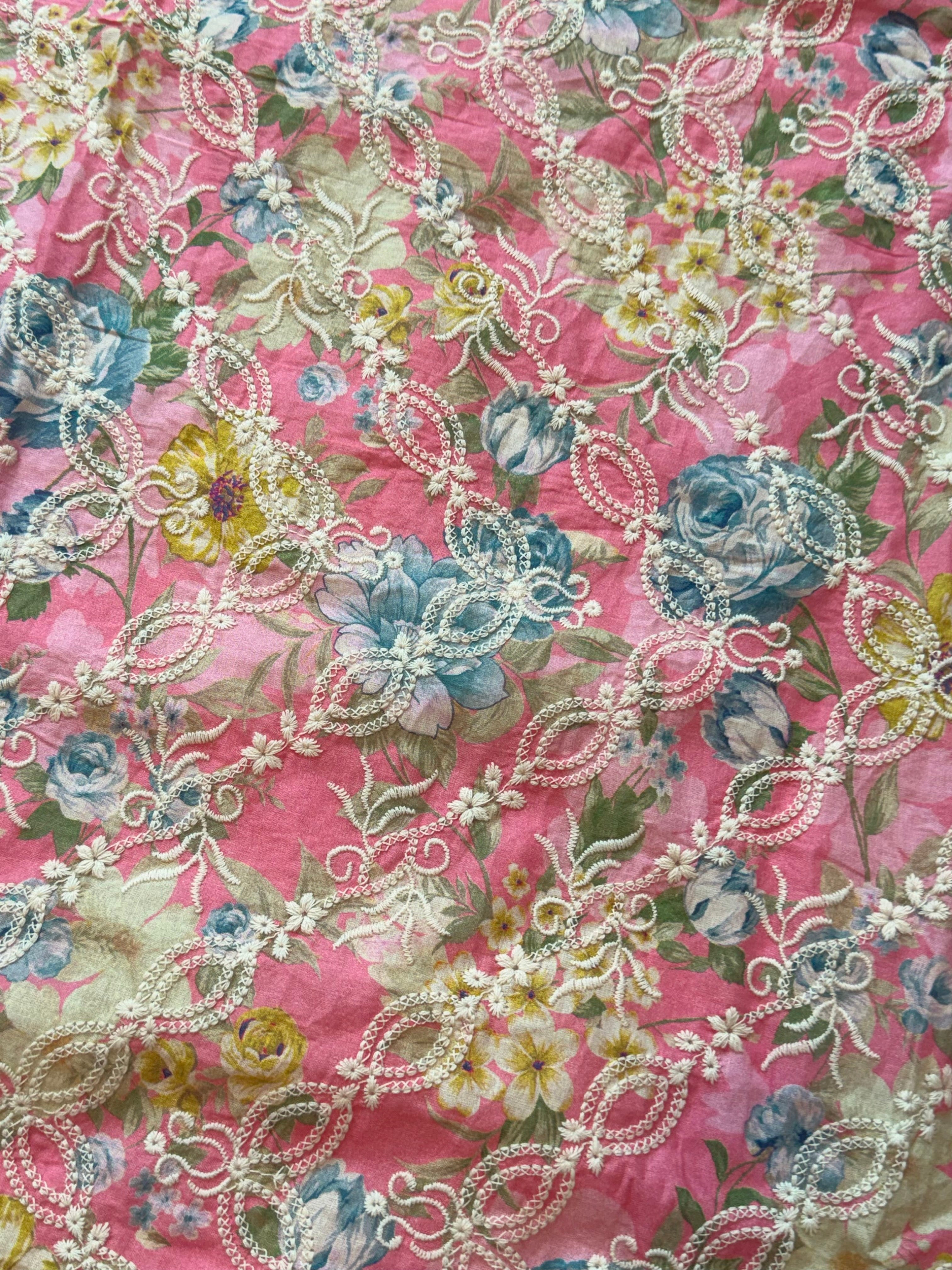 FIZA LAWN EMBROIDERY SUIT 1