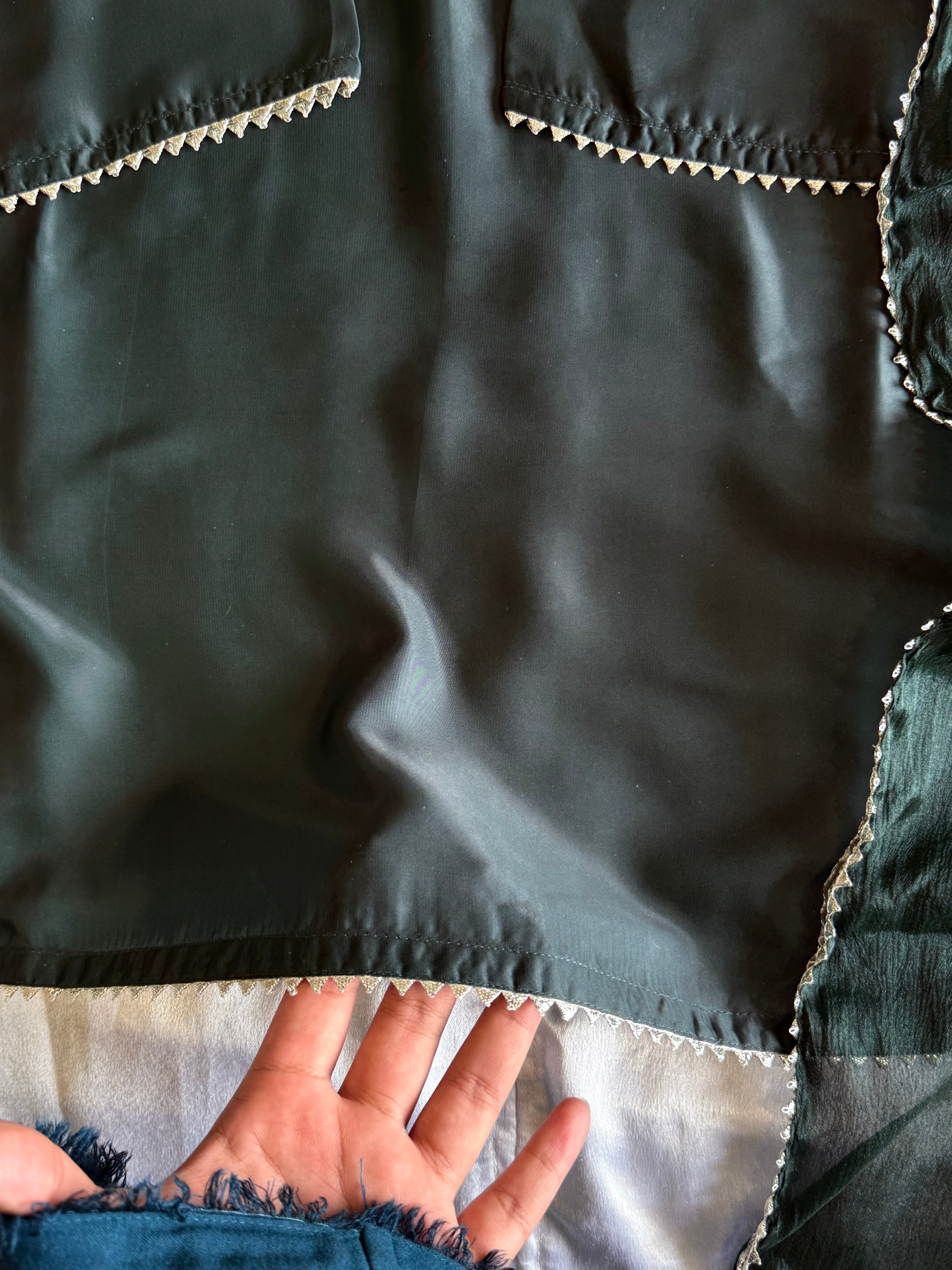 OMBRÉ FARSHI SHALWAR SUIT