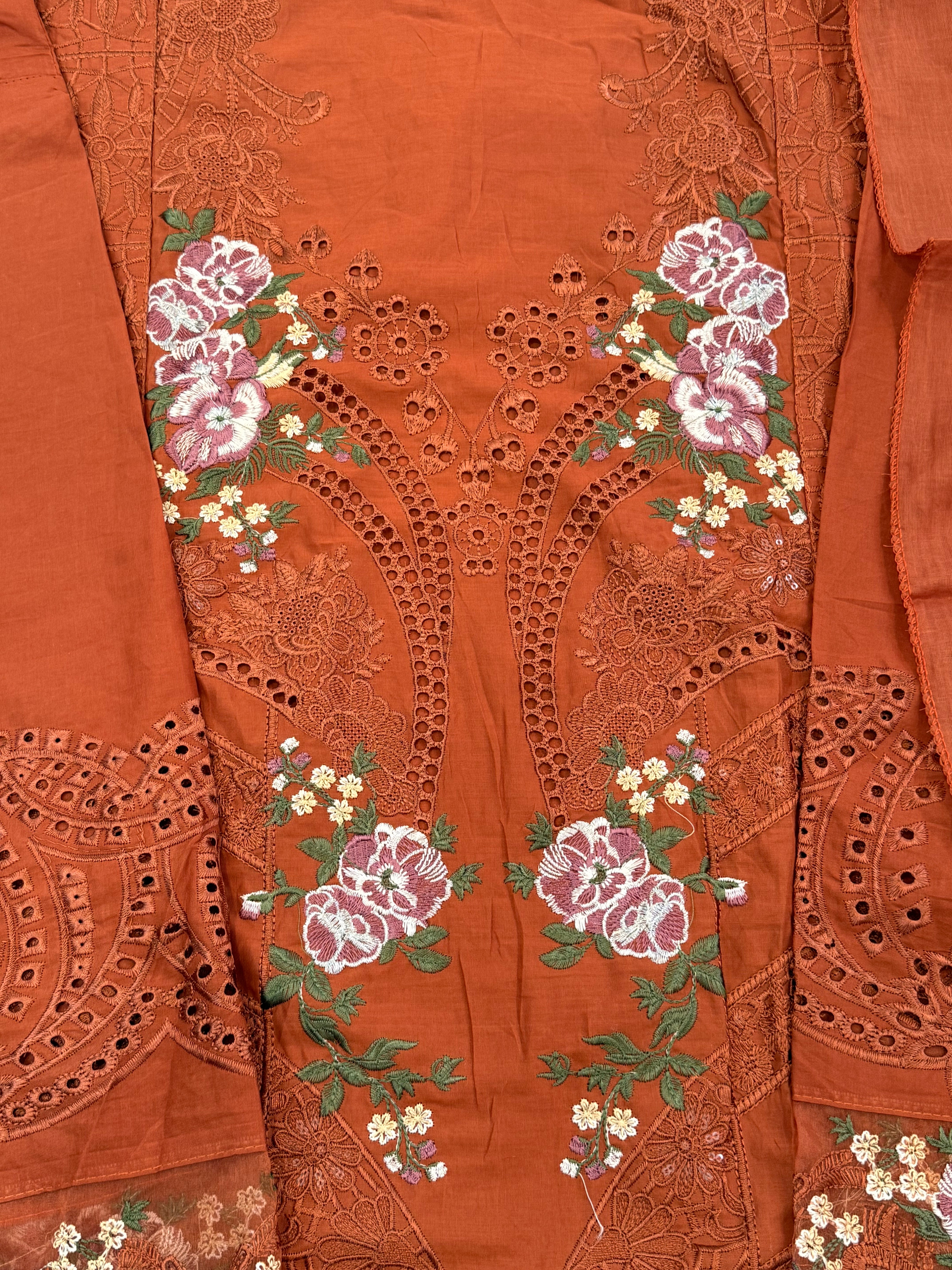 YUMNA COTTON EMBROIDERY SUIT 2 Q