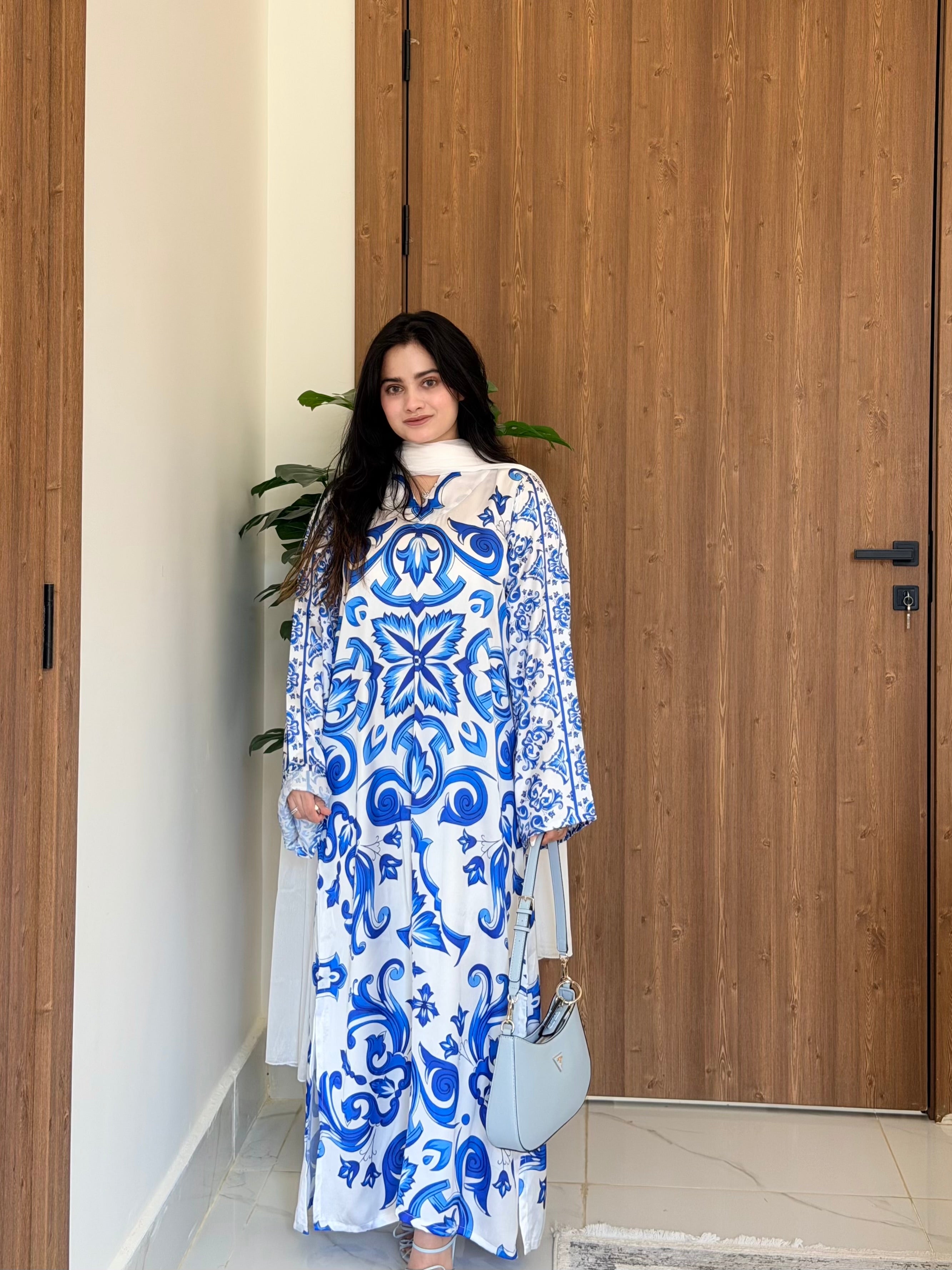 HARSHA SATIN KAFTAN SUIT 1