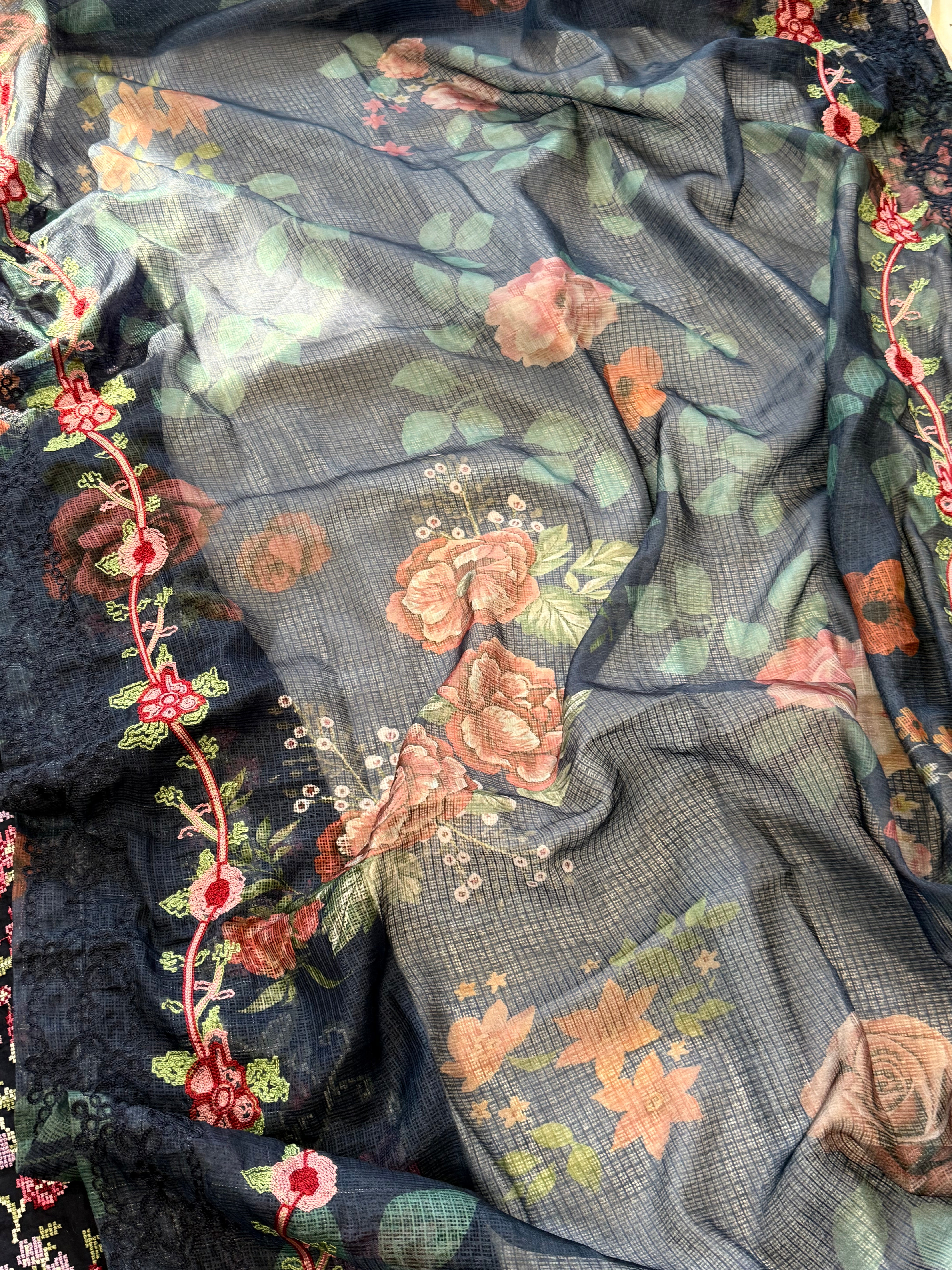 HANIA BLUE READYMADE SUIT