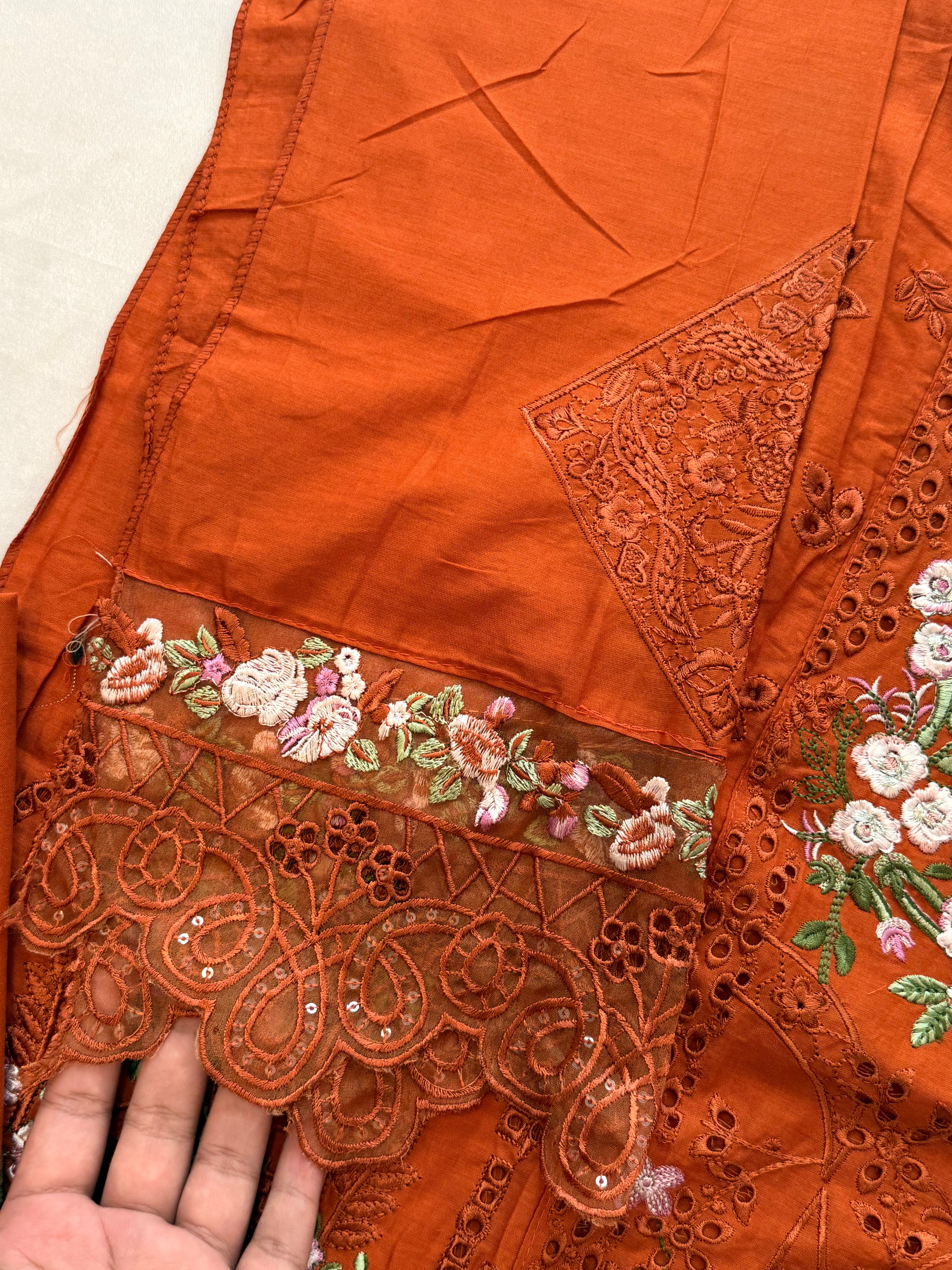 YUMNA COTTON EMBROIDERY SUIT 2 Q