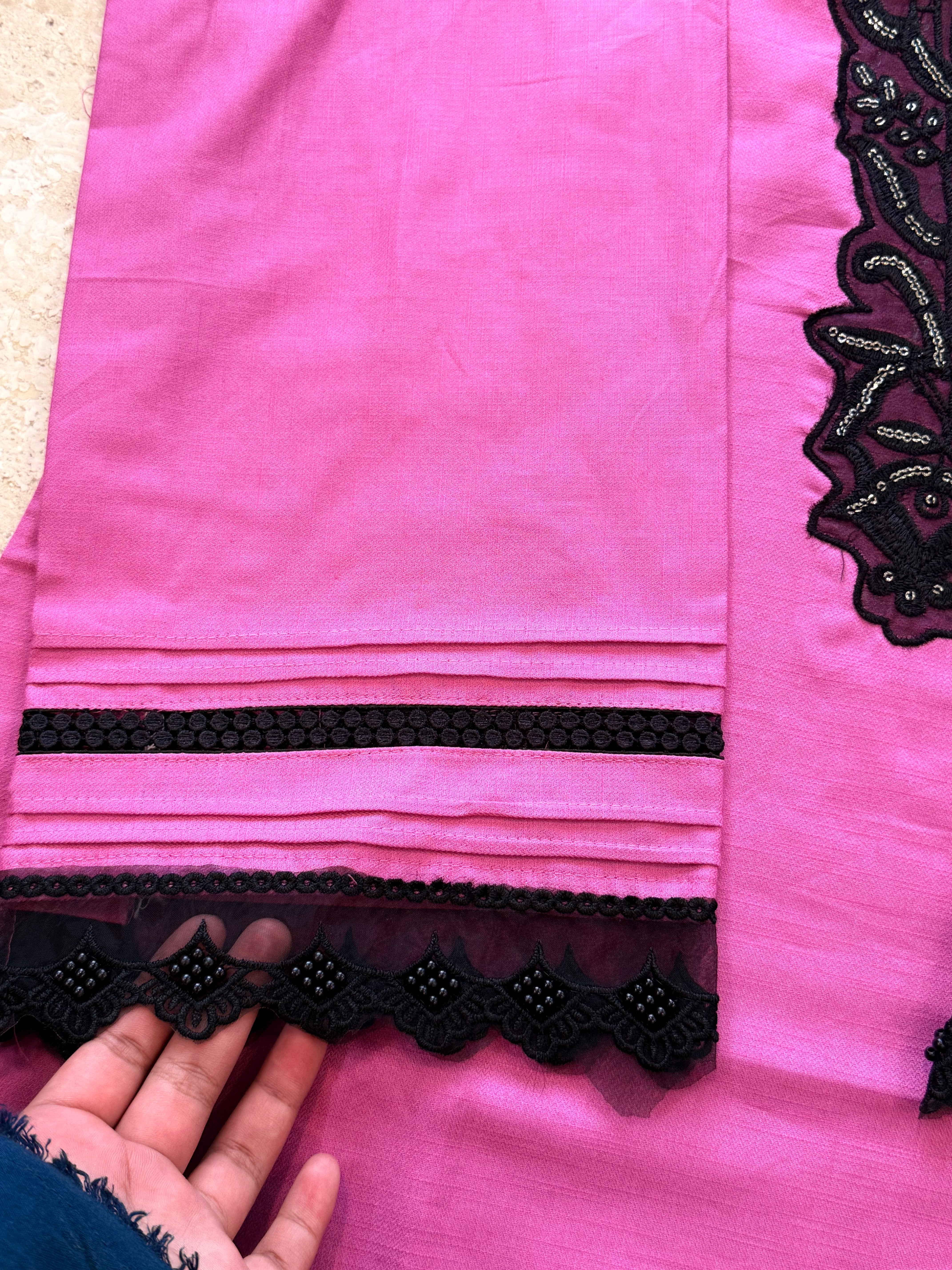 ANISA COTTON PATCH FARSHI SHALWAR SUIT 2