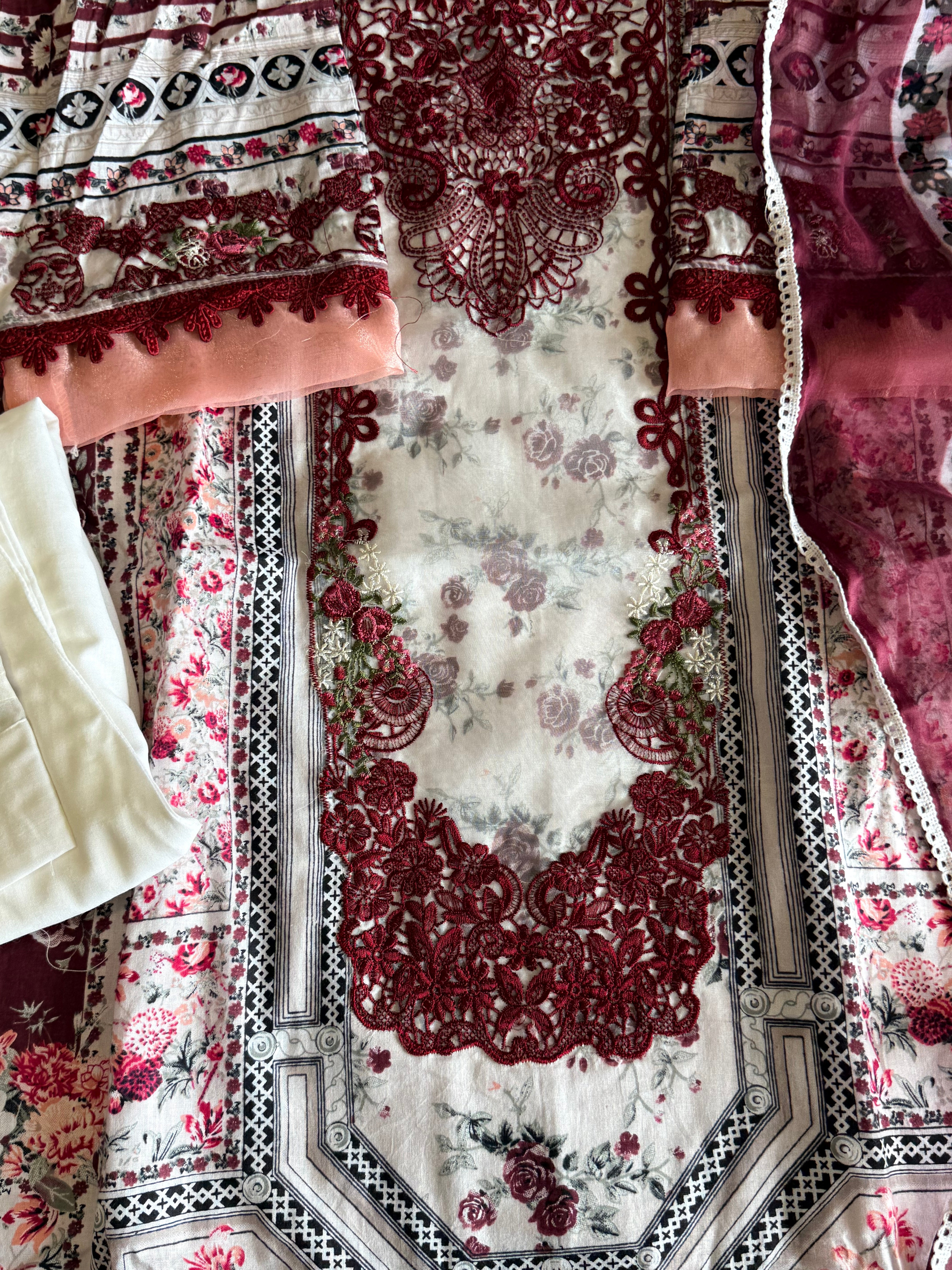 ELAF COTTON PATCH READYMADE SUIT