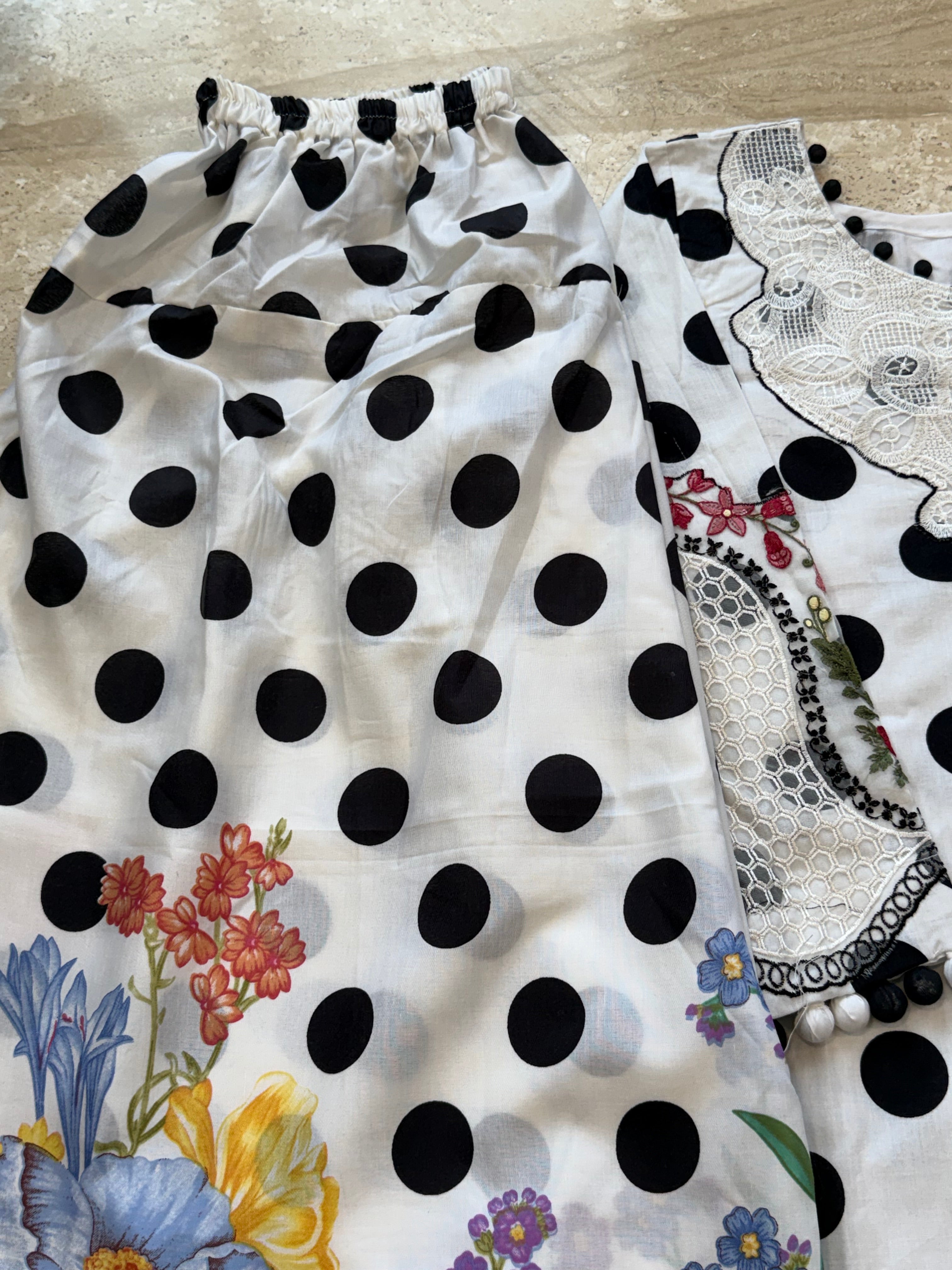 MARIA B PATCH FARSHI SHALWAR SUIT
