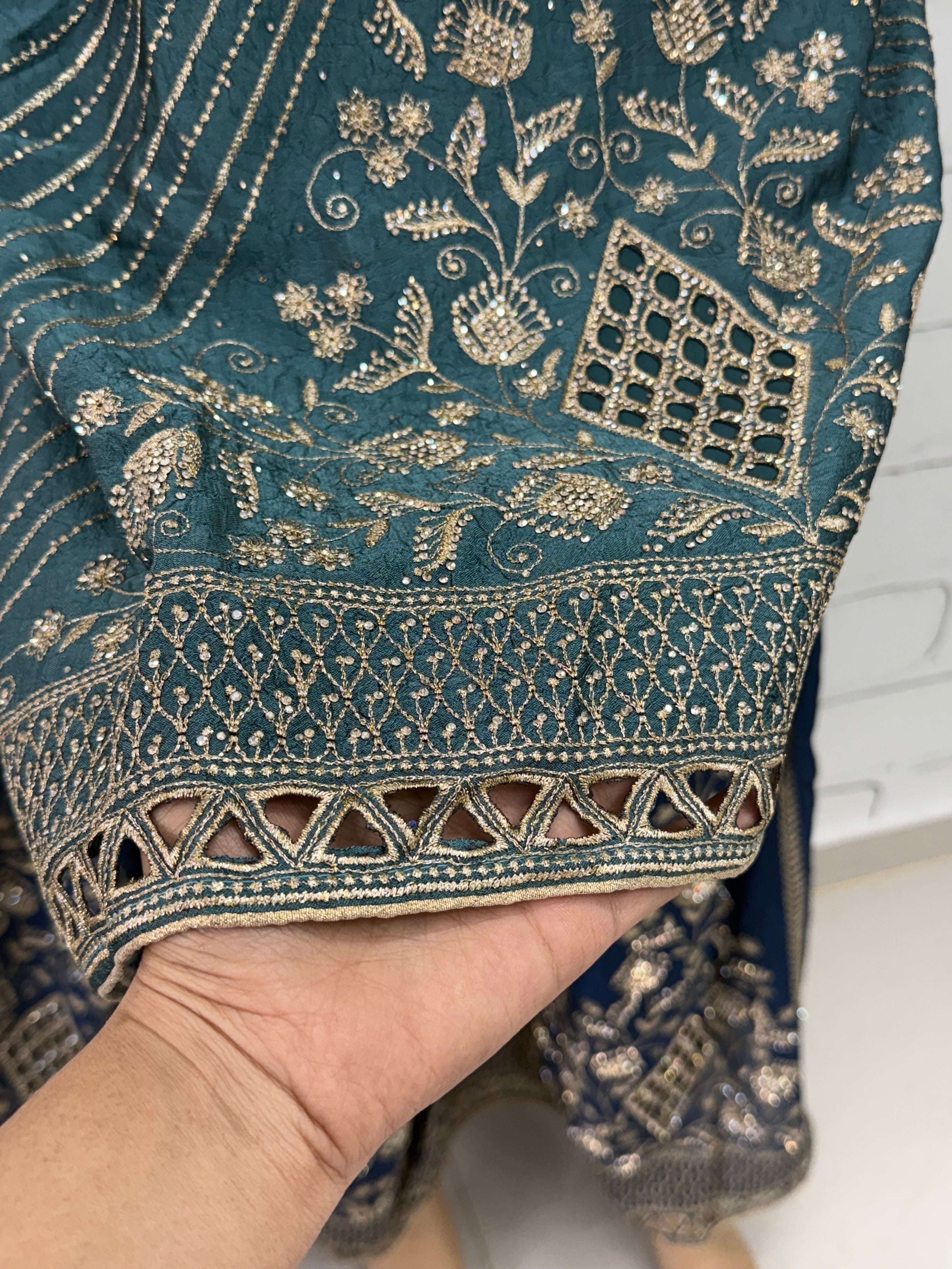 RUHEENA EMBROIDERY PLAZO SUIT 4