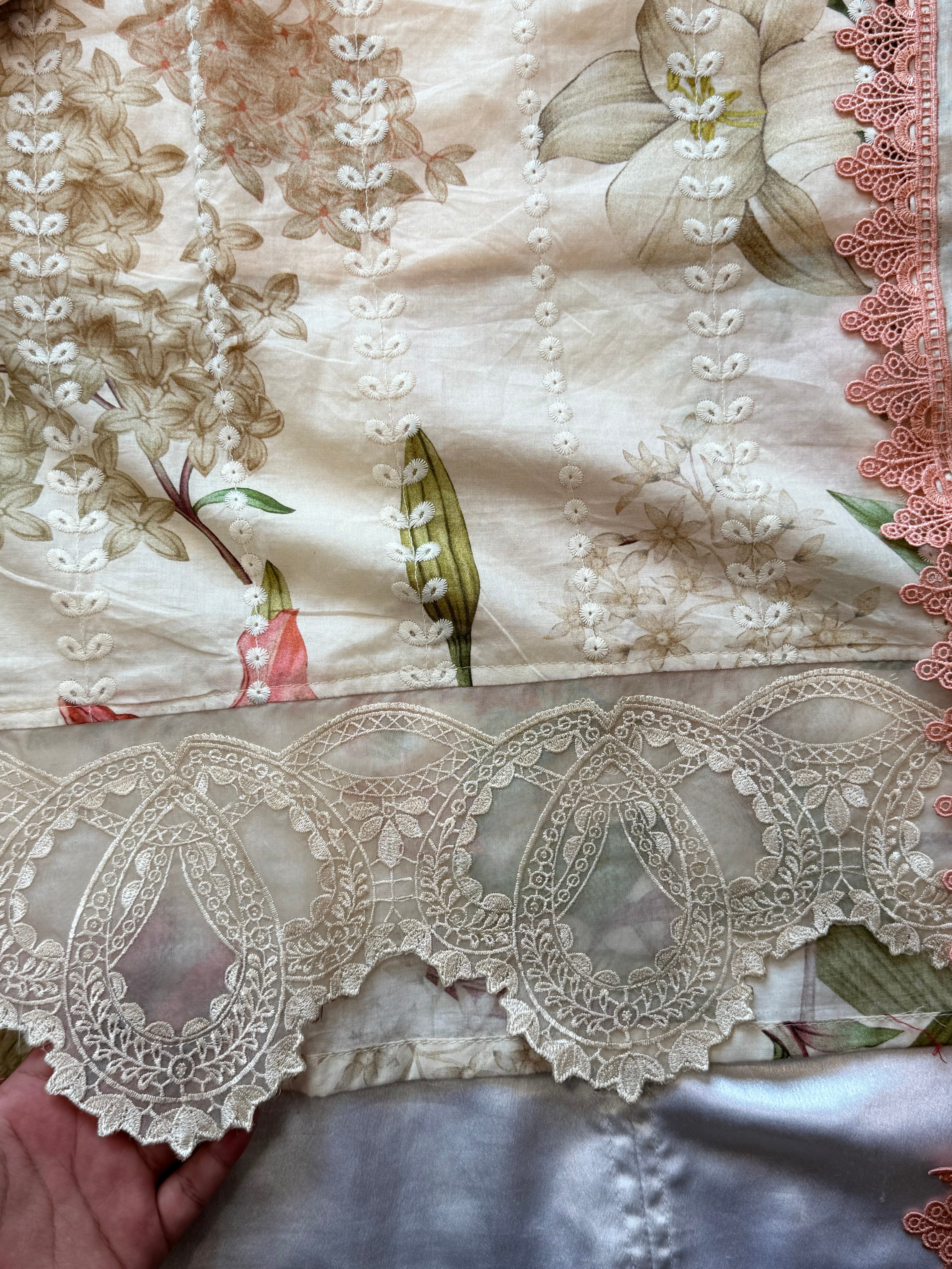 MARIA LAWN PATCH READYMADE SUIT