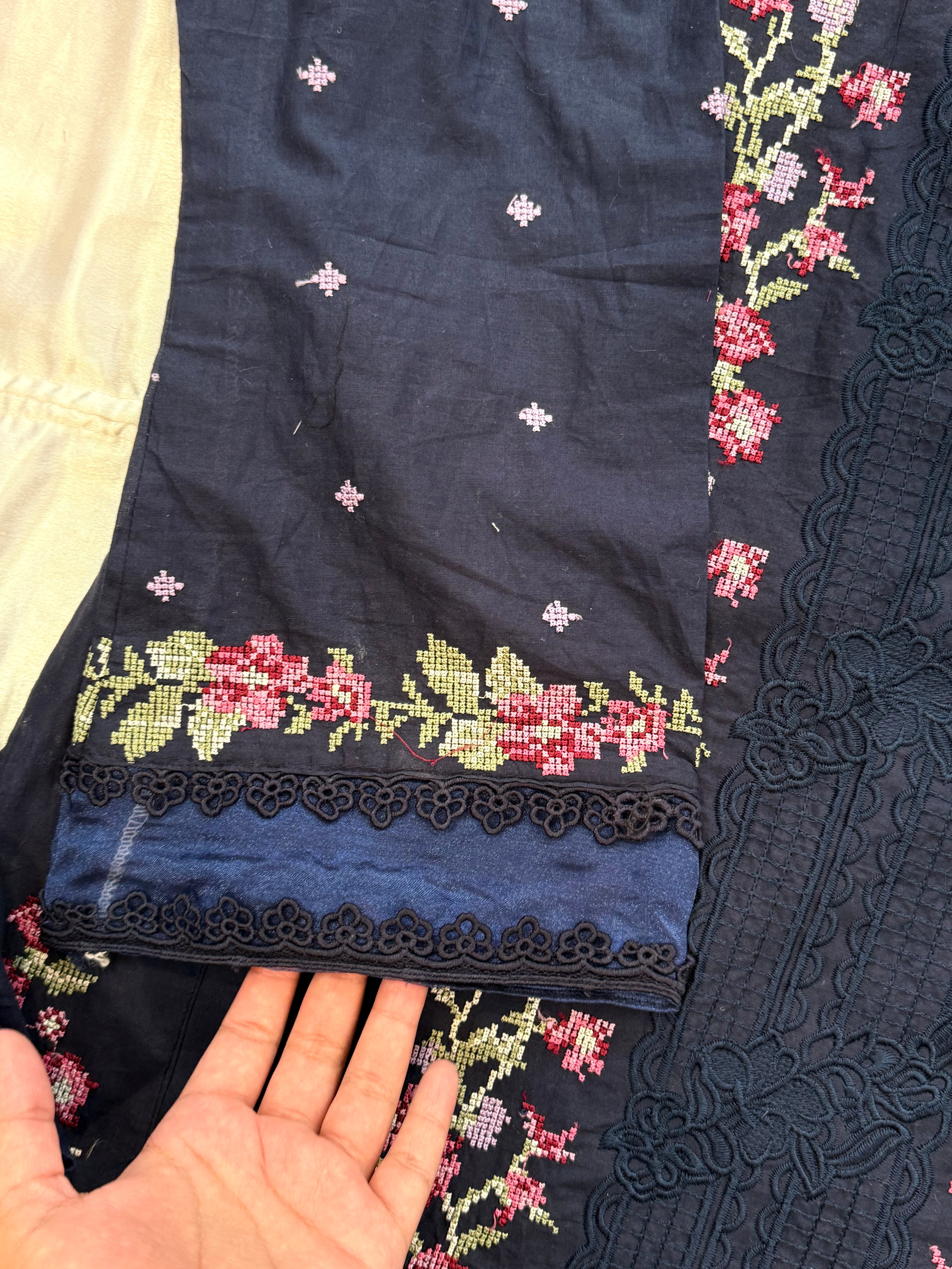 HANIA BLUE READYMADE SUIT