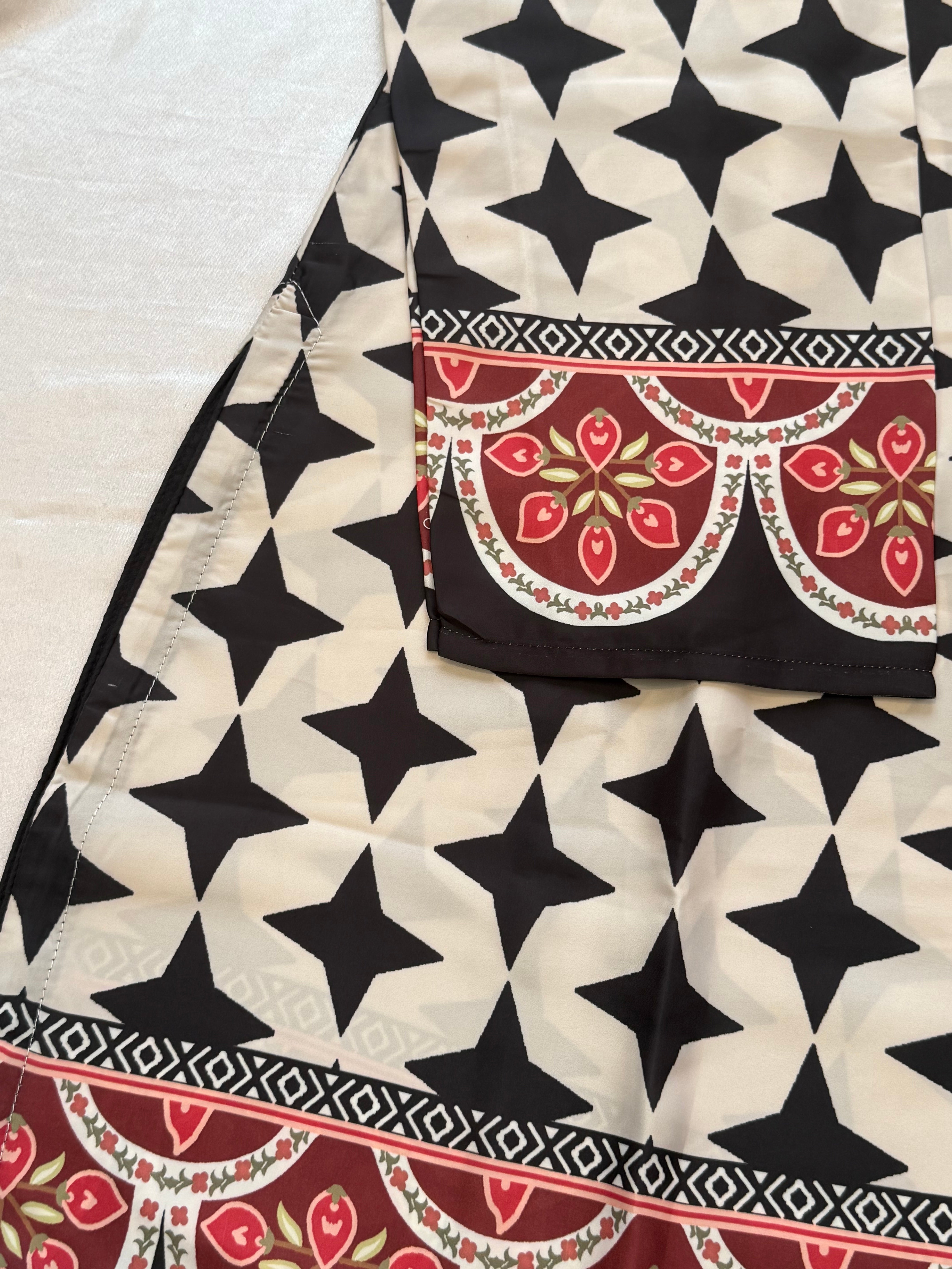 SATIN FARSHI SHALWAR SUIT 2