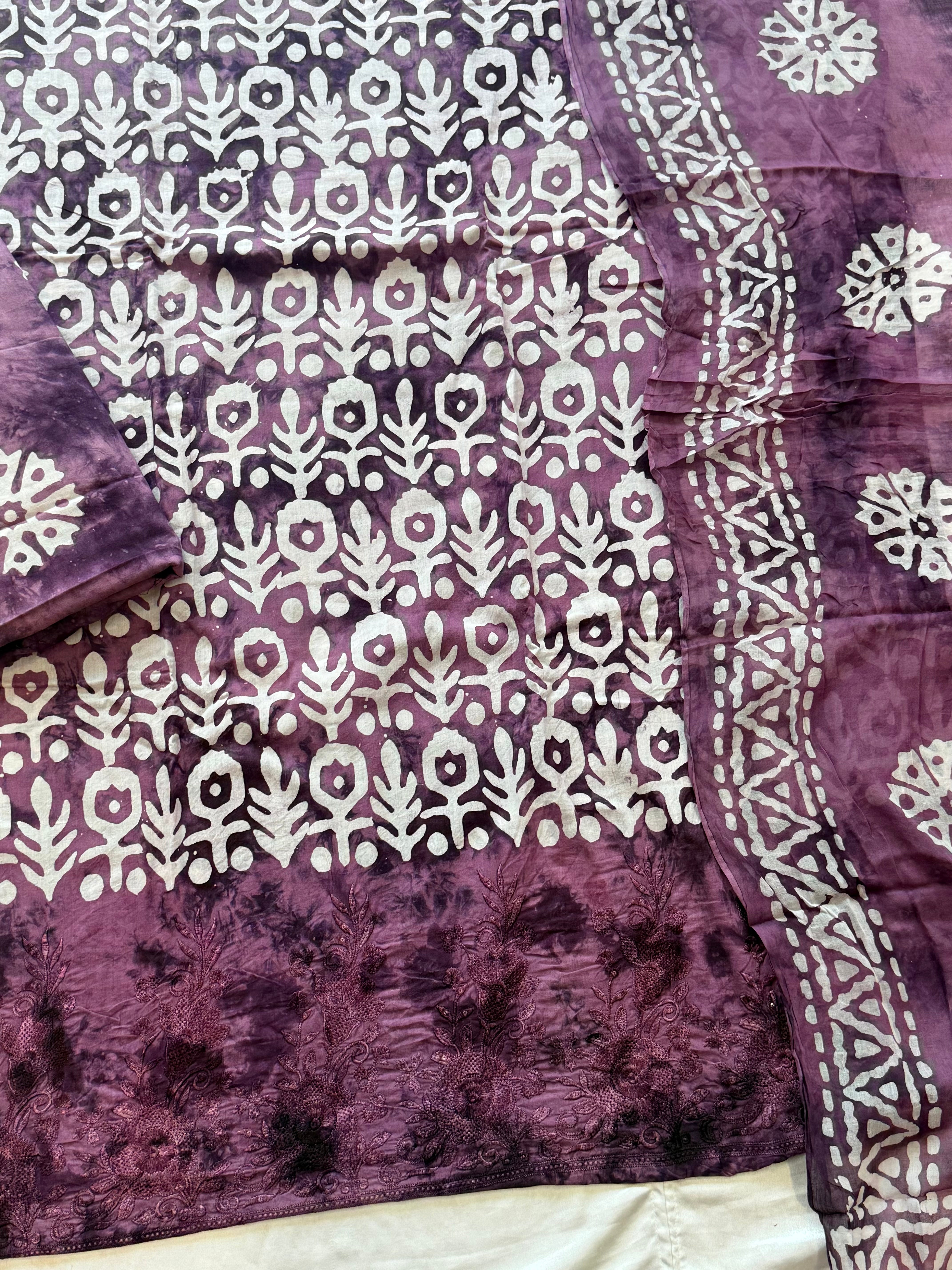 BATIK PURE COTTON SUIT 12