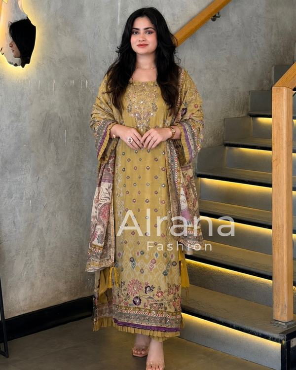 HARSHA MUSLIN READYMADE SUIT 2
