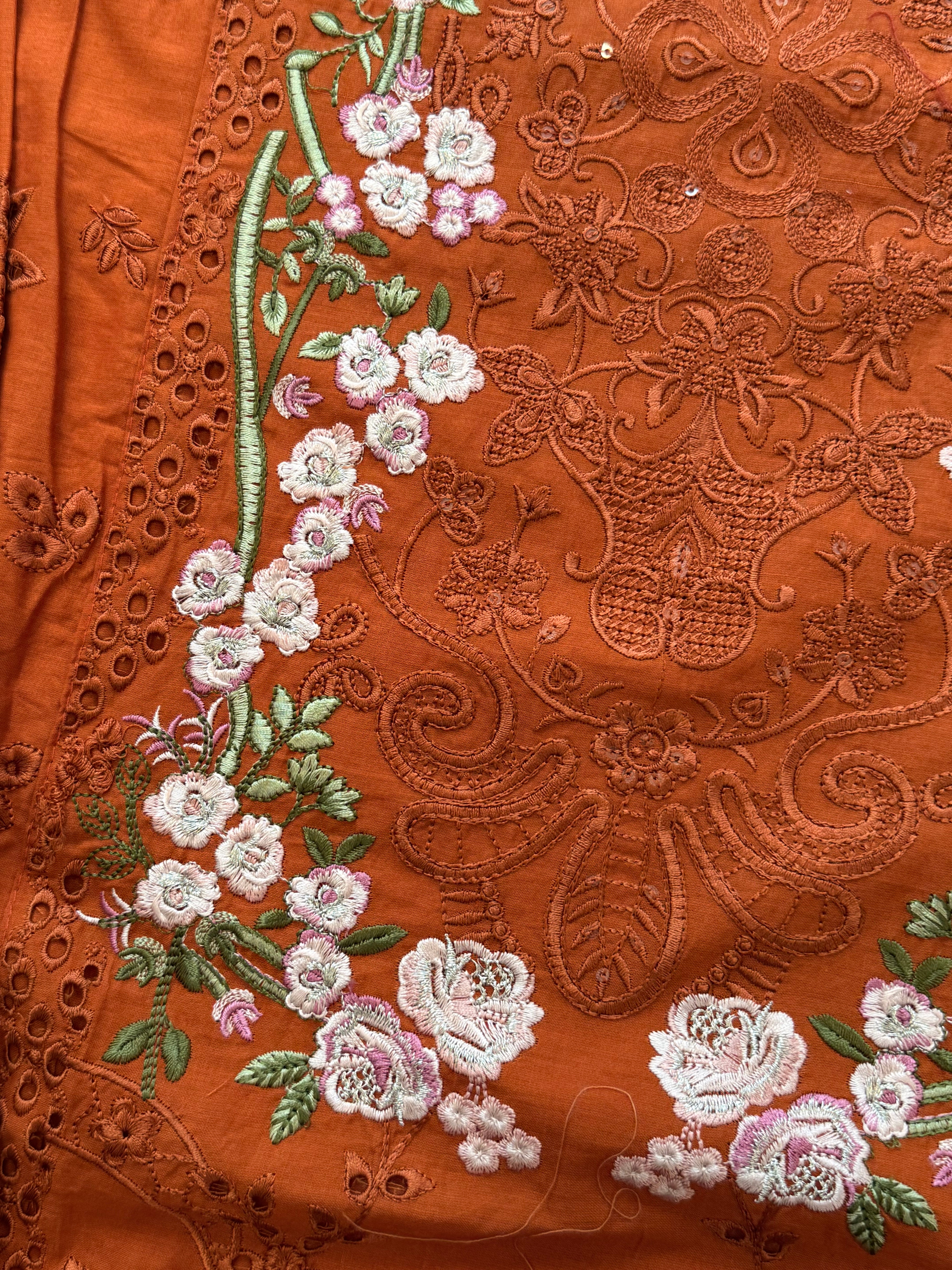 YUMNA COTTON EMBROIDERY SUIT 2 Q