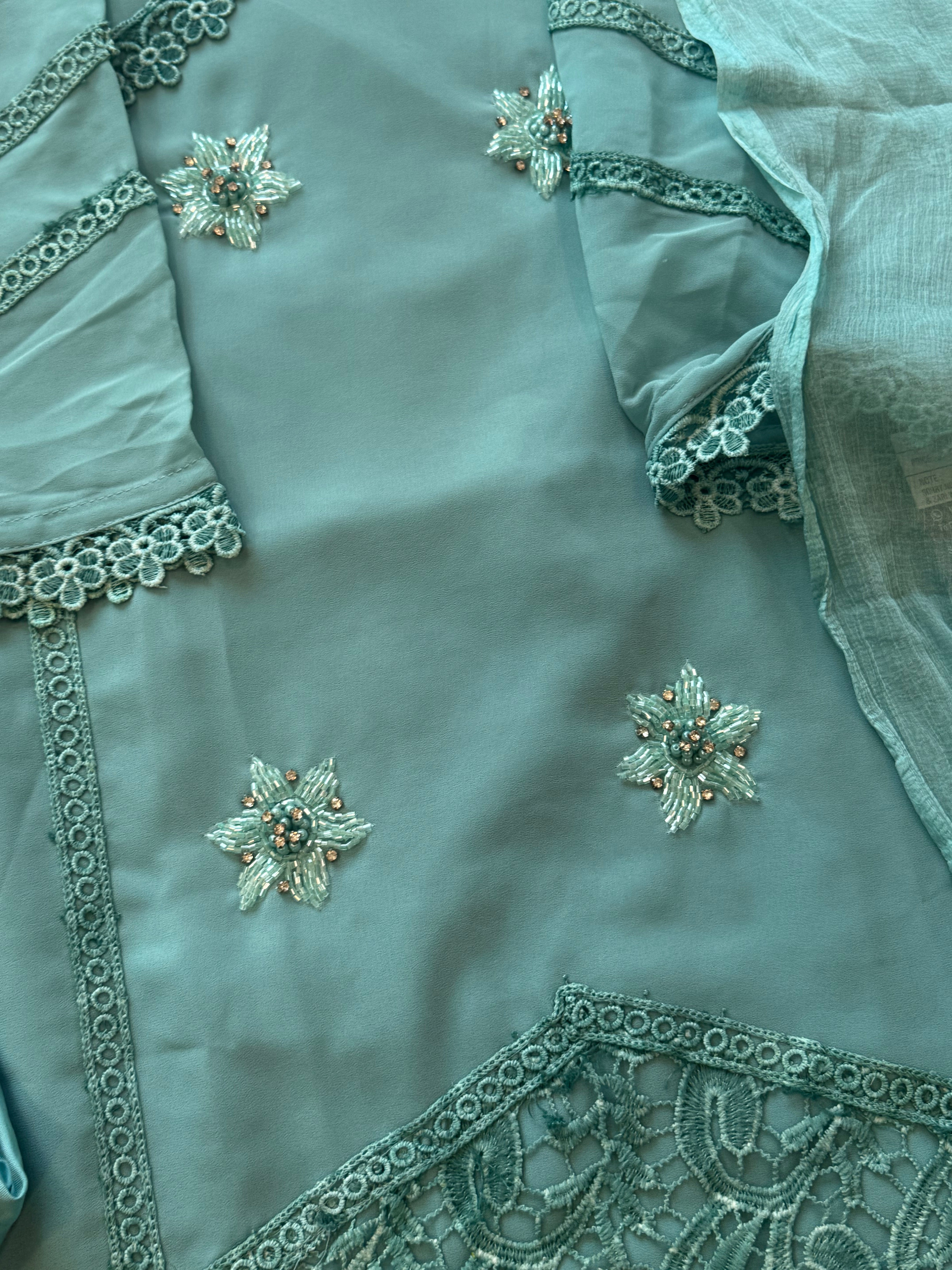 GEORGETTE CO-ORD SET READYMADE Q