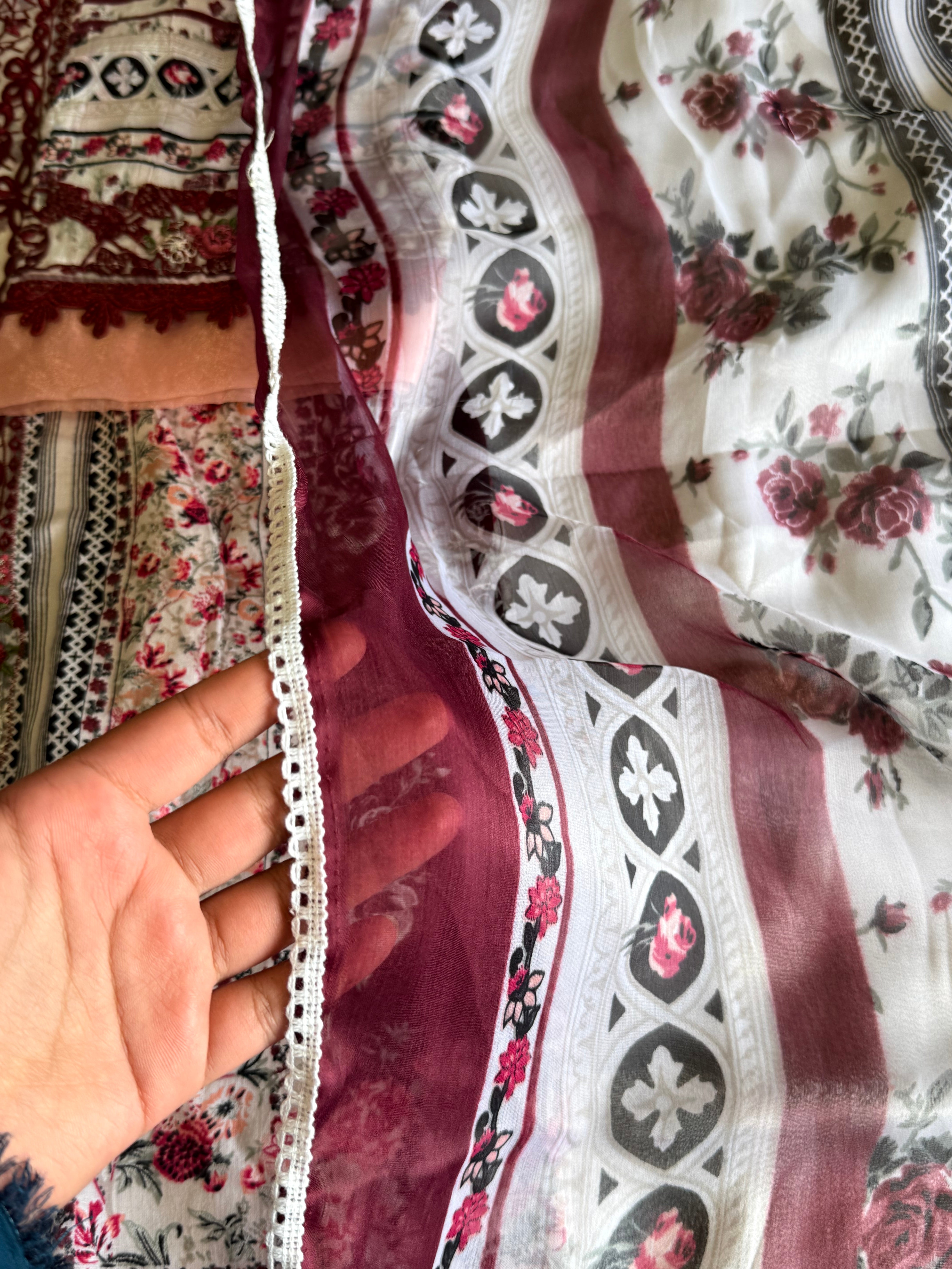 ELAF COTTON PATCH READYMADE SUIT