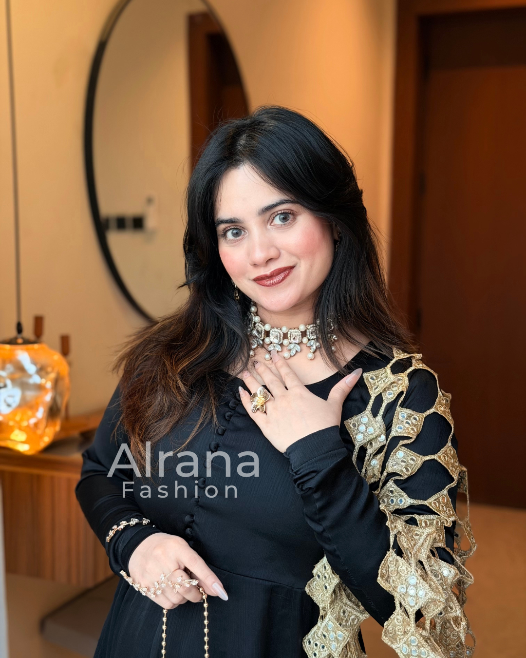 MAHARANI BLACK FROCK