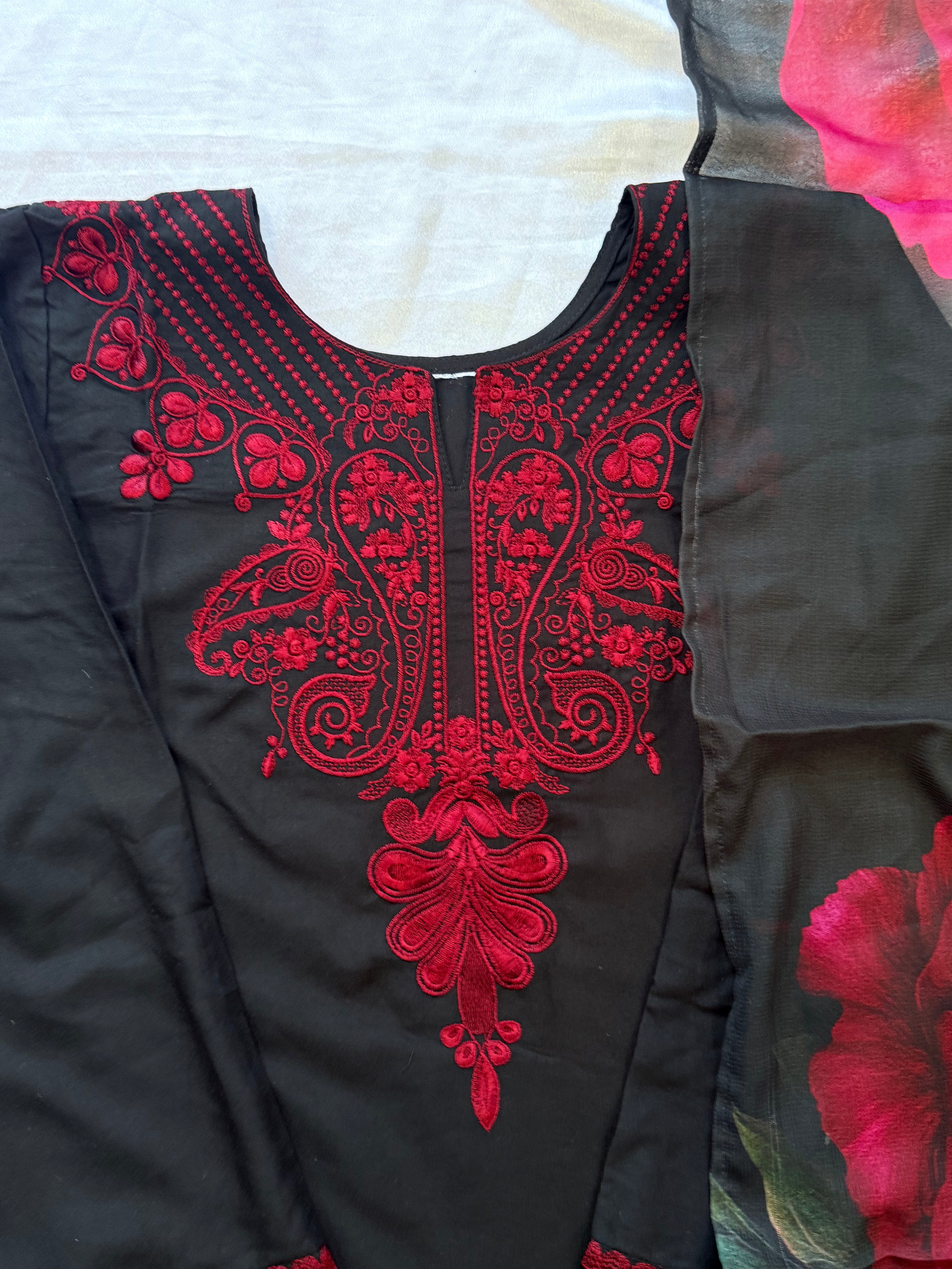 IMROZA LAWN FARSHI SHALWAR SET